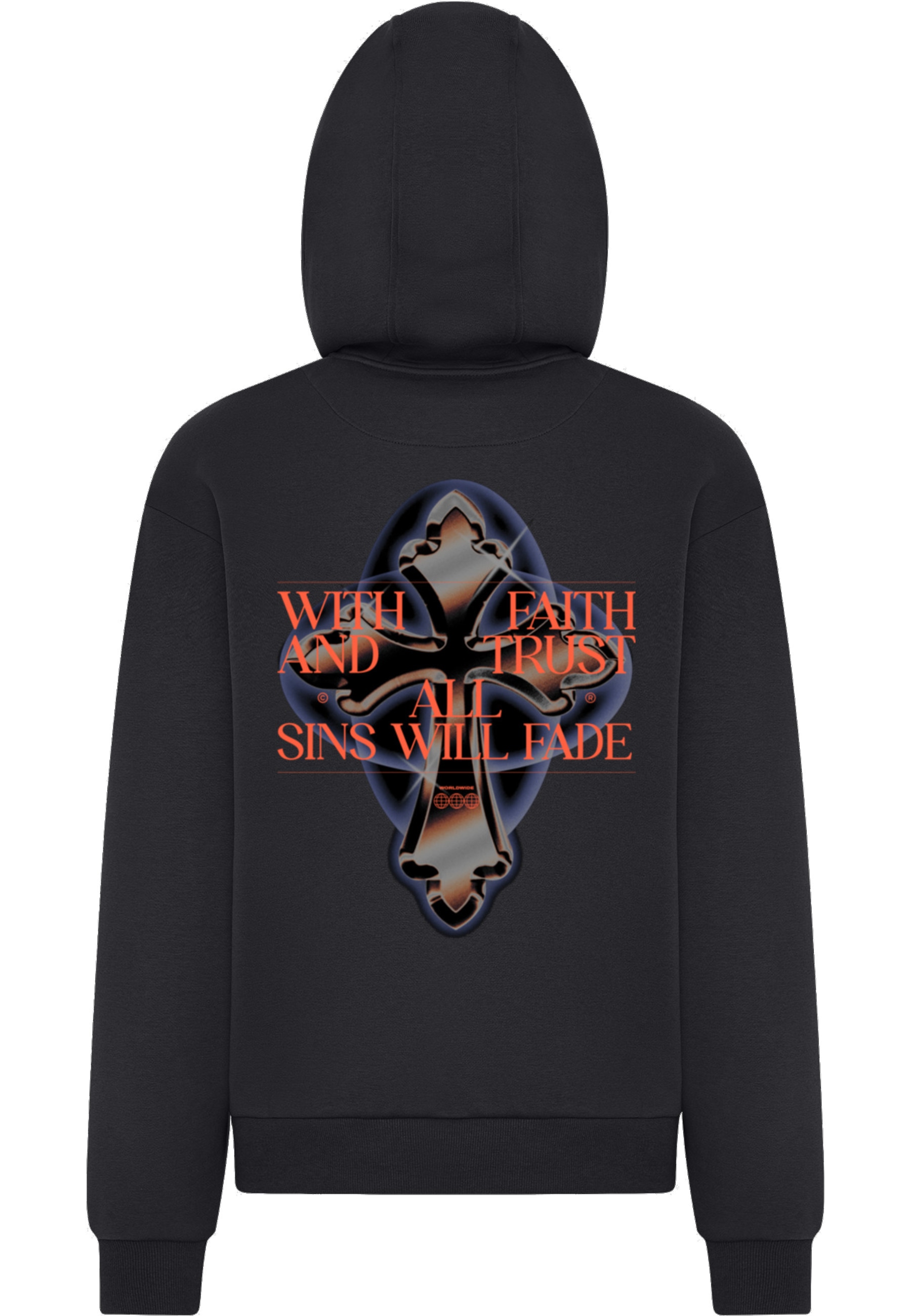 MisterTee Kapuzenpullover »MisterTee Faith And Trust Fluffy Hoody« 1 Stk.