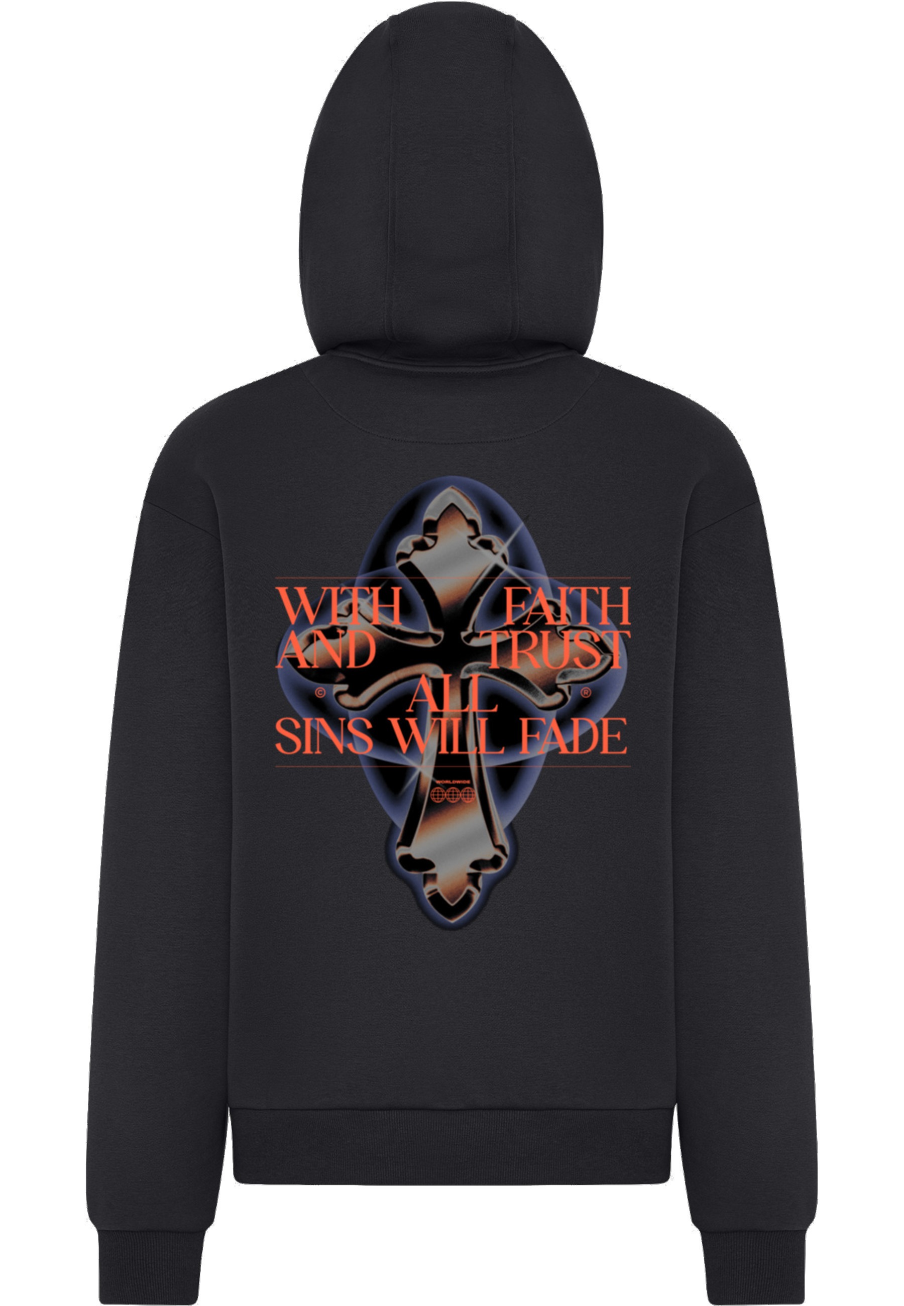 MisterTee Kapuzenpullover "MisterTee Faith And Trust Fluffy Hoody" 1 Stk. günstig online kaufen