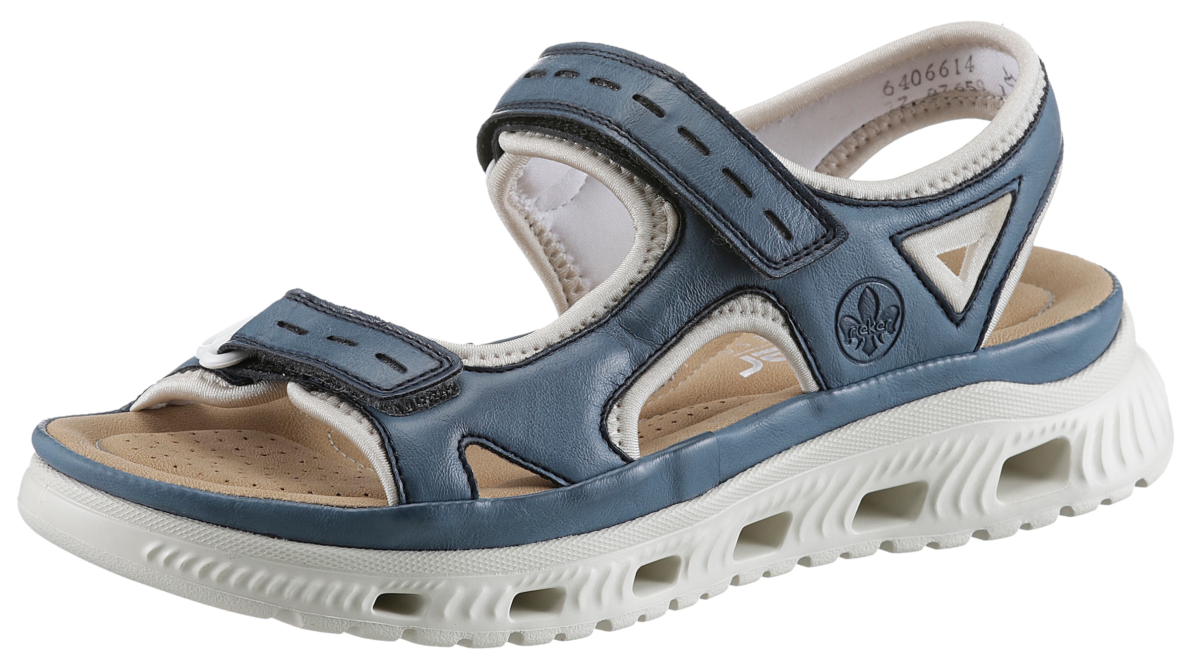 R-Rieker Sandale "Outdoorsandale", Sommerschuh, Sandalette, Plateauabsatz, günstig online kaufen