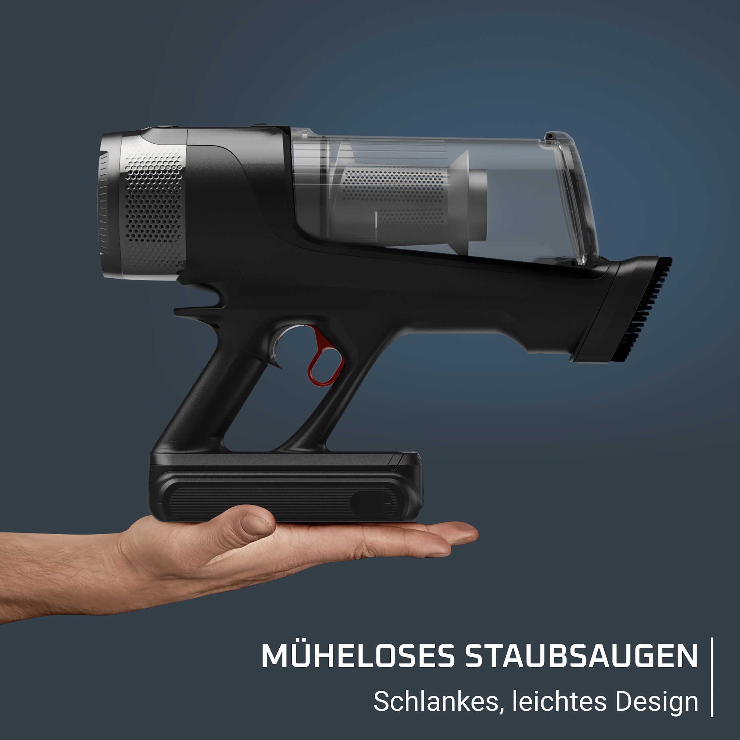 Rowenta Akku-Hand-und Stielstaubsauger »X-Force Flex 12.60 Neo Complete, 60 Minuten Laufzeit, Flex-Gelenk« LED-Beleuchtung, hocheffiziente Saugleistung dank 150 Air Watt, RH9L55