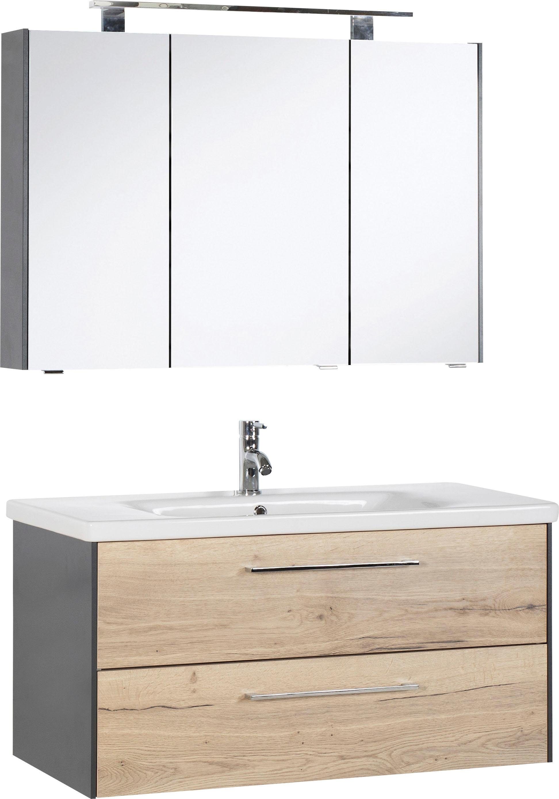 Saphir Badmöbel-Set "3400", (Set, 2 St.), Breite 100 cm günstig online kaufen