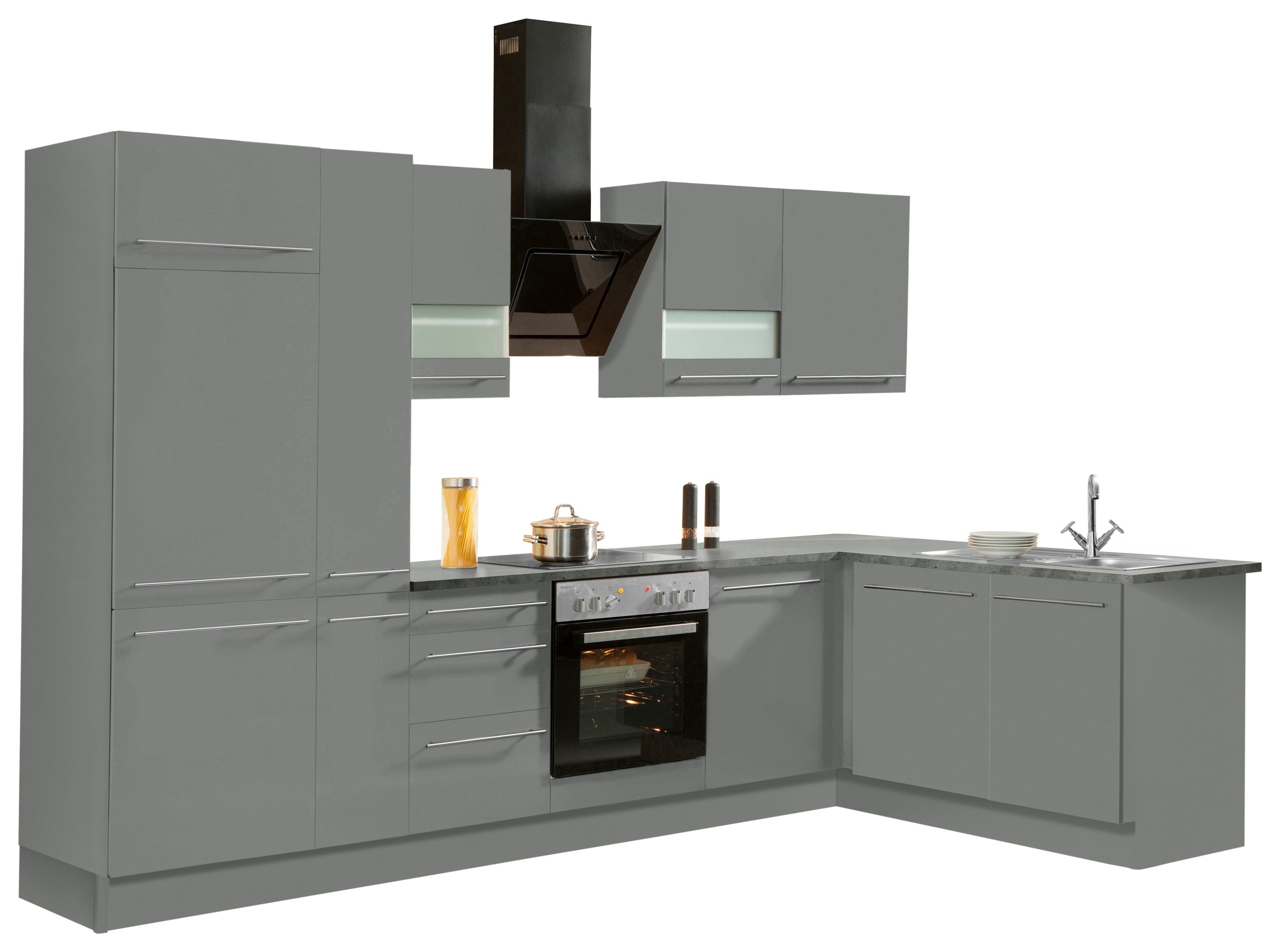 OPTIFIT 1100000002199 "Bern" Stellbreite 315x175 cm,wahlweise mit E-Geräten,höhenverstellb.Füße