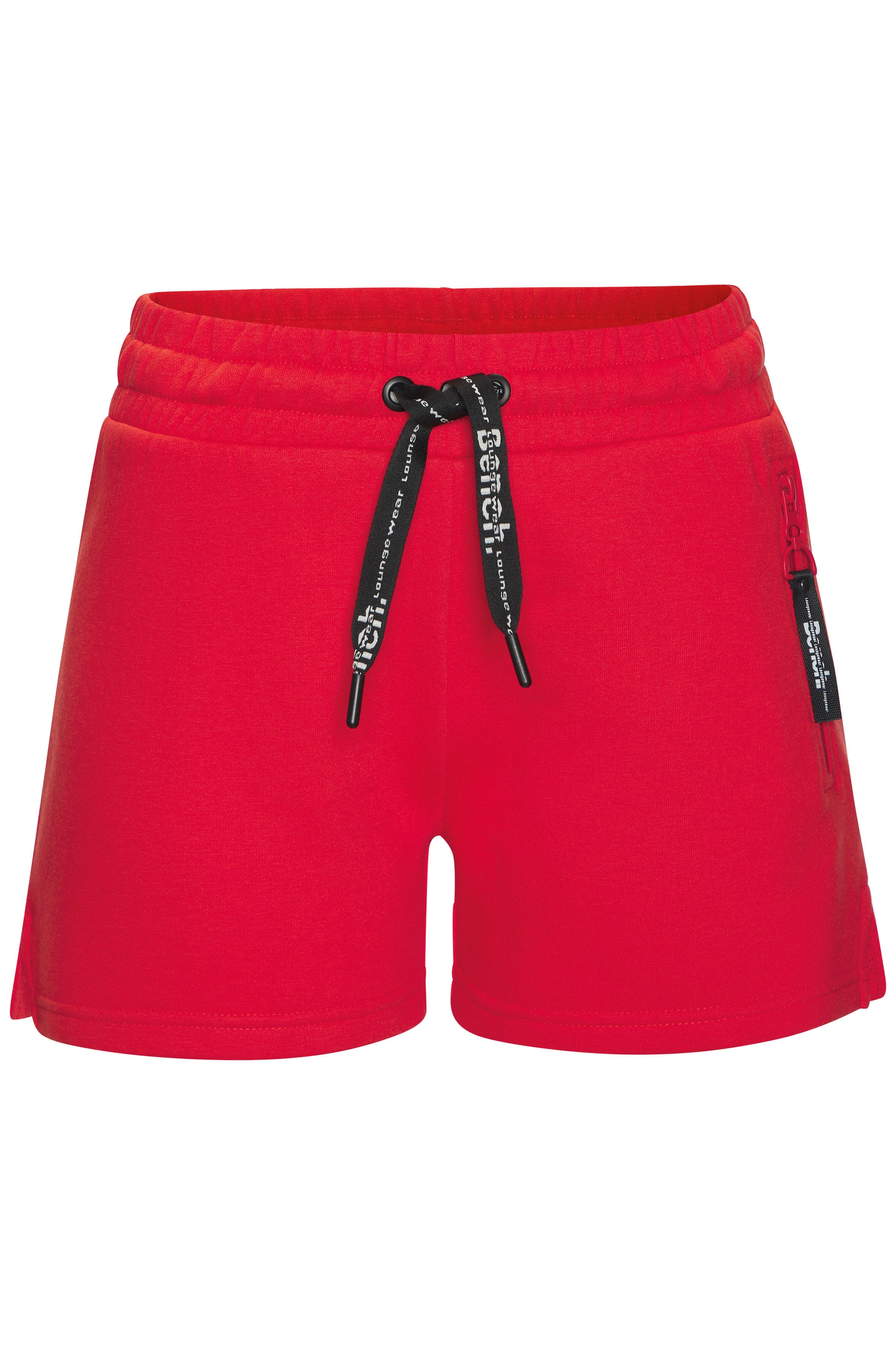 Bench. Loungewear Sweatshorts, mit seitlichen Schlitz