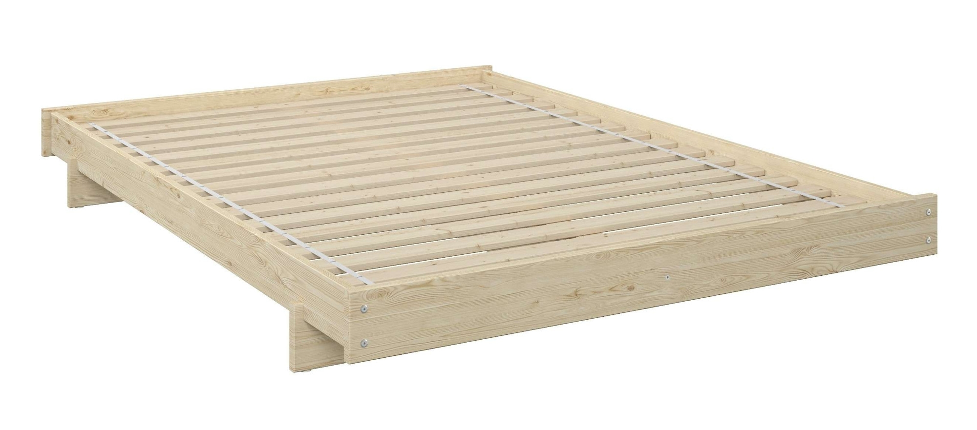 OTTO home Bettgestell »Senja, Bett, Massivholzbett, minimalistisches Design« B/T/H: 148/205,1/22,6 cm,  inklusive Lattenrost, Liegefläche 140x200 cm, aus massiver Kiefer