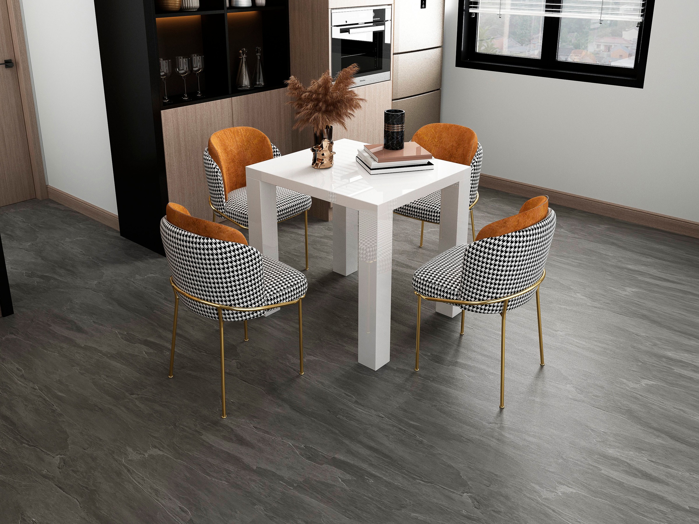 Thumbnail - SalesFever Esstisch "Design-Tisch für stilvolles Ambiente" hochglanz lackiert