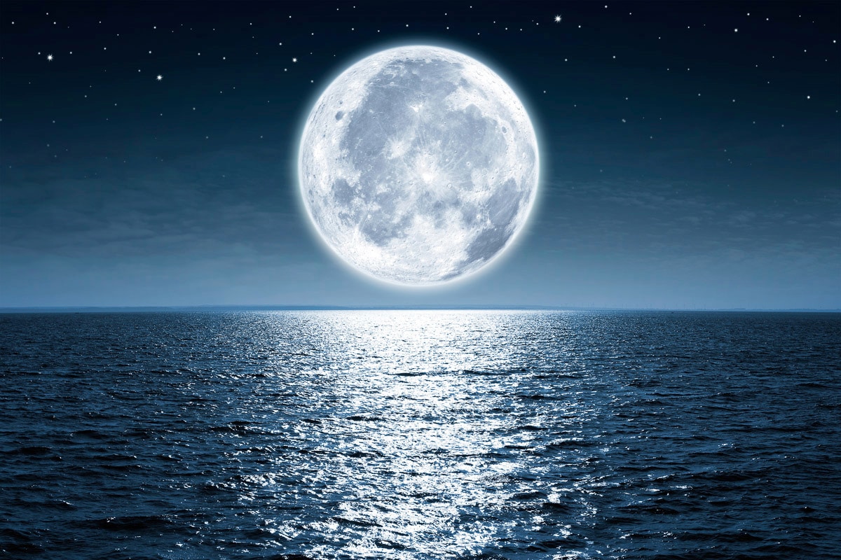 Papermoon Fototapete "Vollmond"