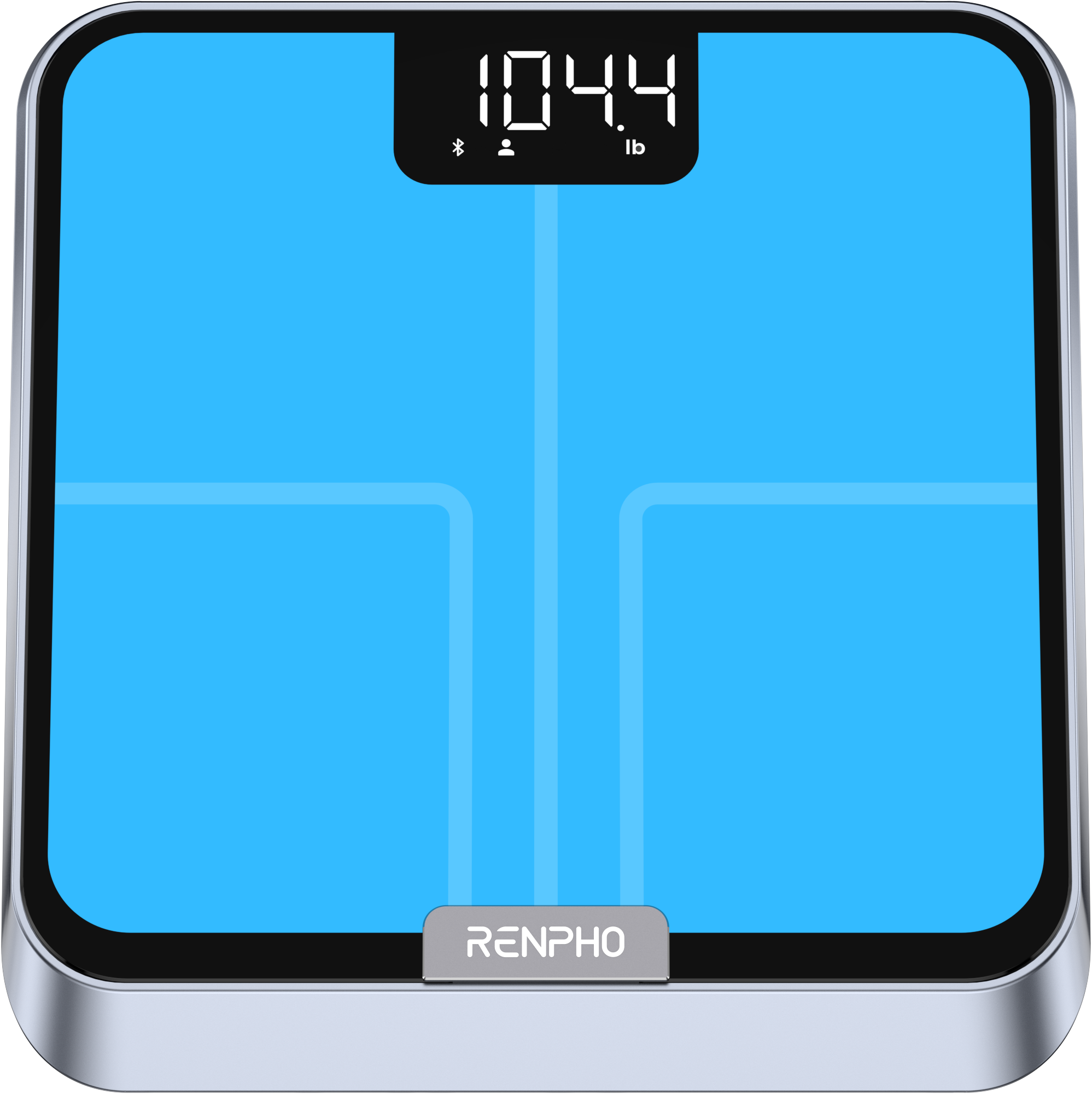 Renpho Personenwaage "Elis Chroma smarte Personenwaage" Lichteffekt der Waa günstig online kaufen