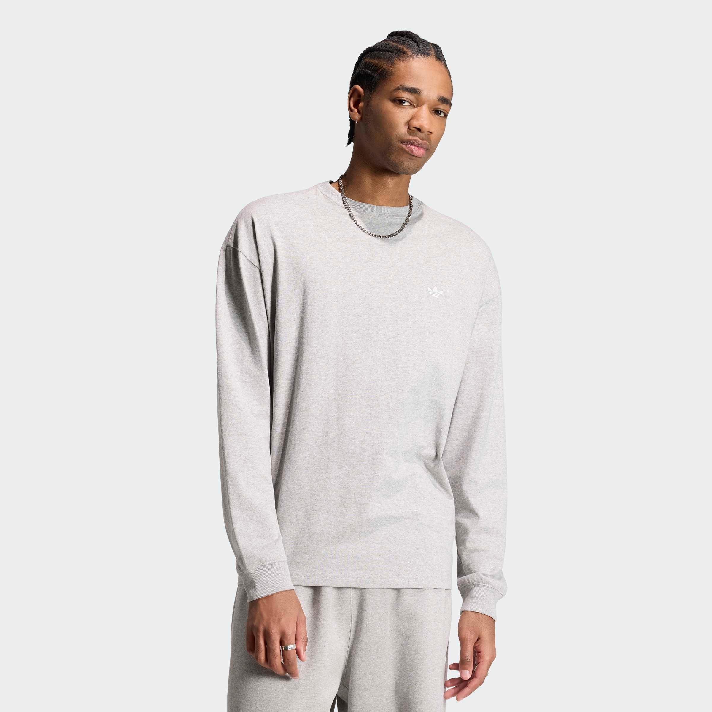 adidas Originals T-Shirt "TREFOIL ESSENTIALS LONGSLEEVE" mit Rundhalsausschnitt, in normaler Länge, Kurzarmdesign