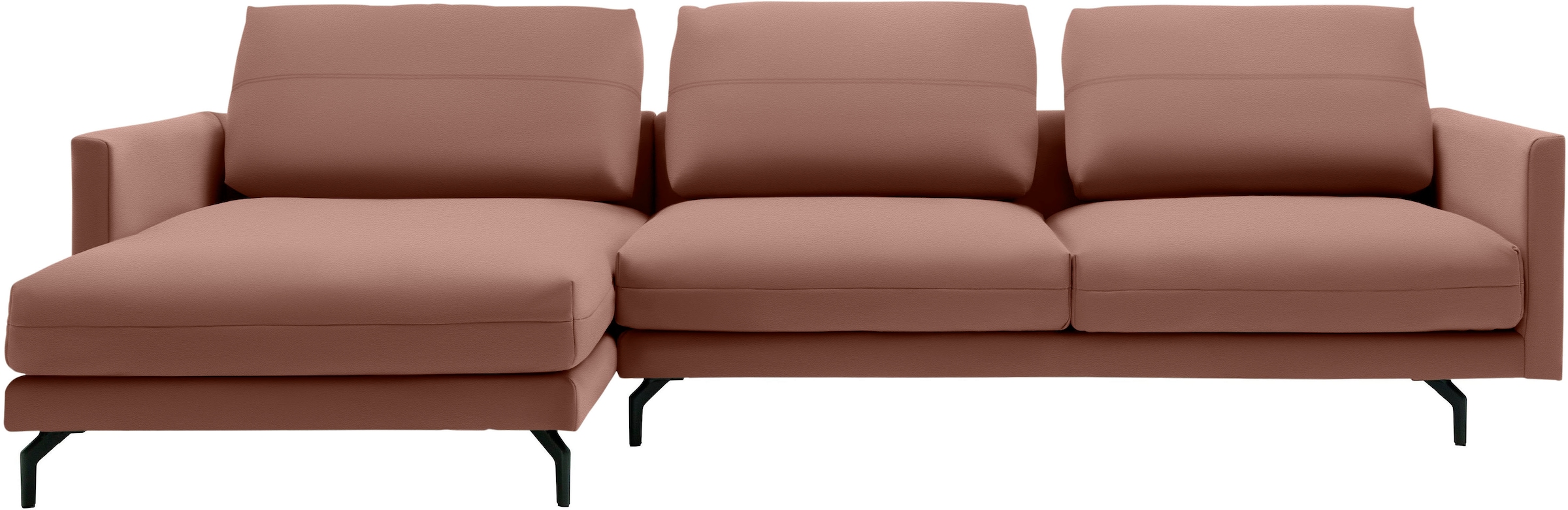 Creation BY ROLF BENZ Ecksofa "CR.414, Designecksofa, Polsterecke, Breite 300cm, L-Form" wahlweise aus feinstem Rindsleder oder hochwertigem Chenille