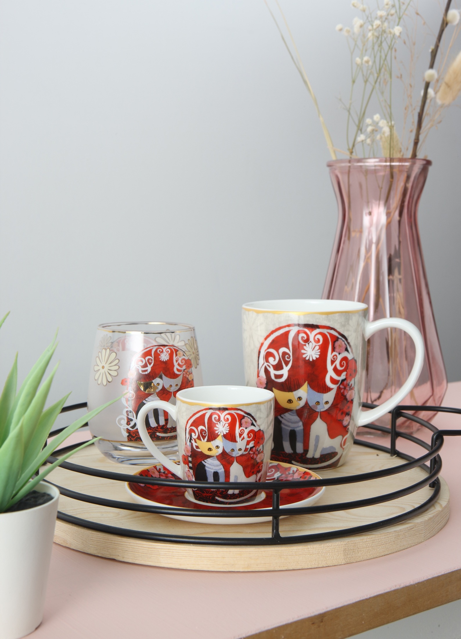 Goebel Tasse »Espressotasse R. Wachtmeister -Templi dell' amore«