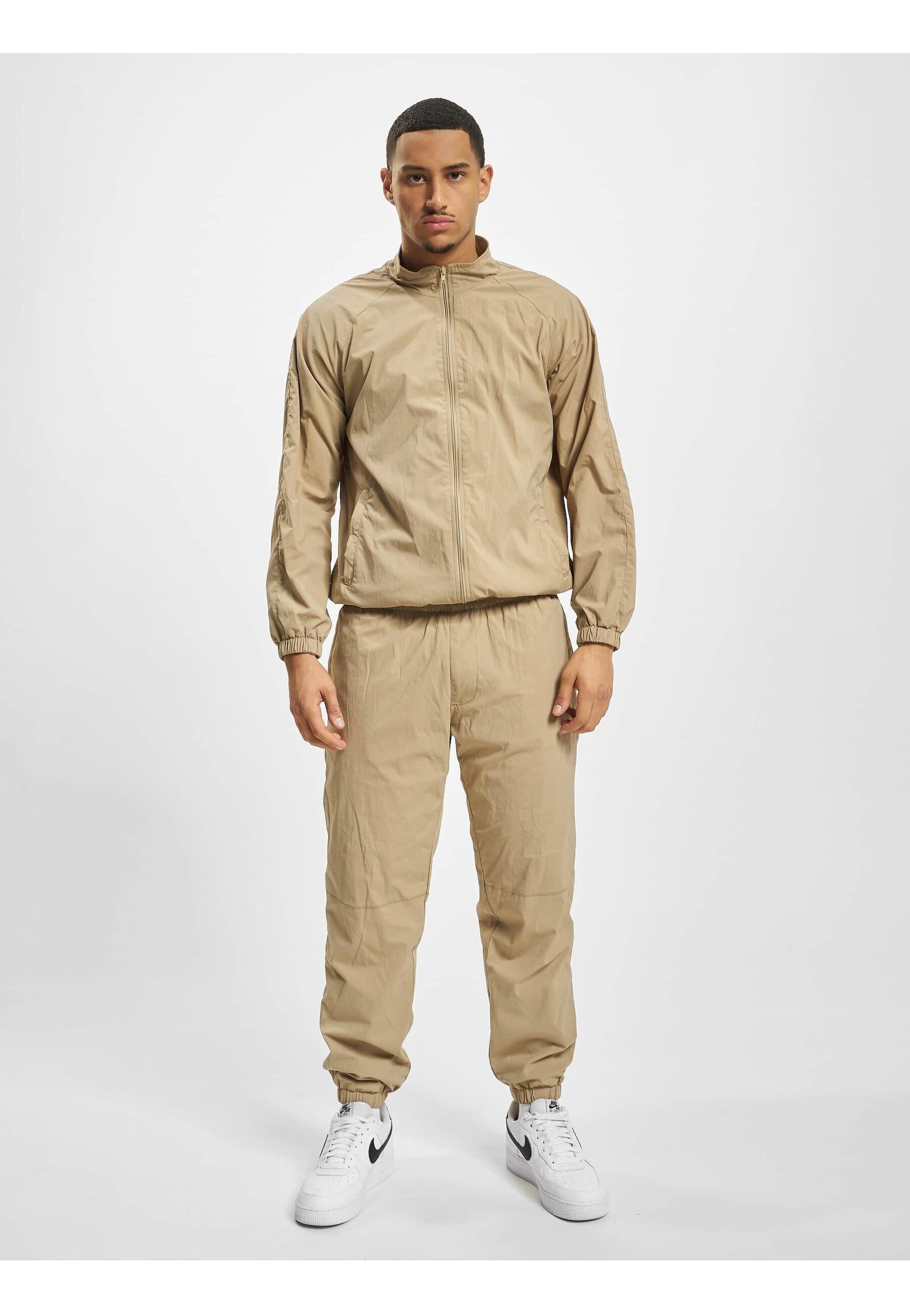 DEF Trainingsanzug »DEF Herren DEF Elastic plain track suit«, (2 tlg.)