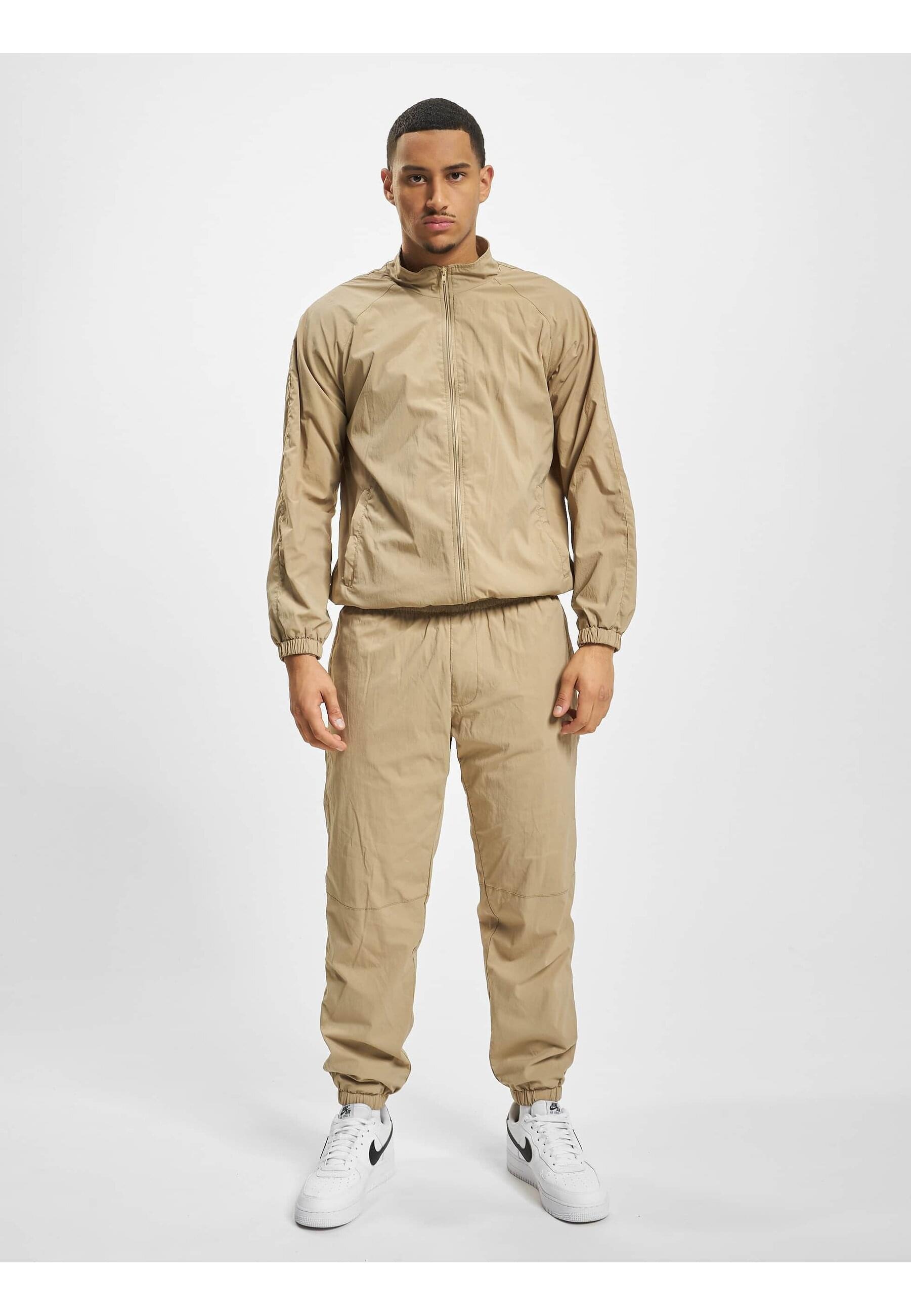 DEF Trainingsanzug "DEF Herren DEF Elastic plain track suit", (2 tlg.) günstig online kaufen