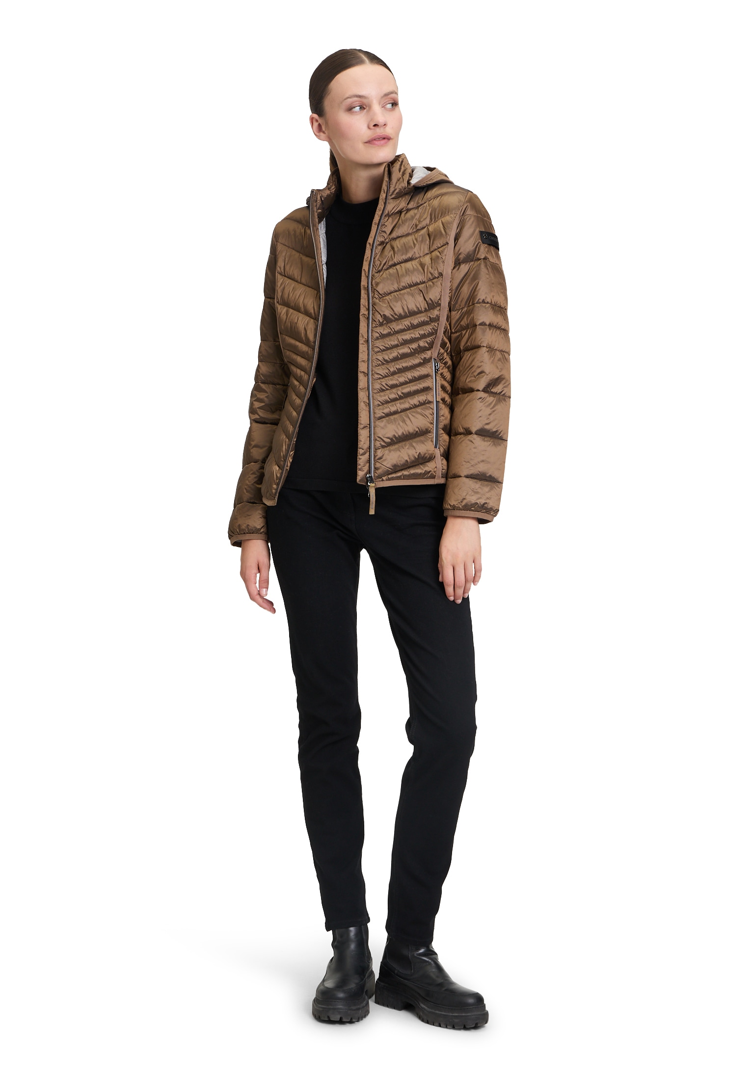 Betty Barclay Outdoorjacke »Betty Barclay Outdoorjacke mit abnehmbarer Kapuze«, mit Kapuze