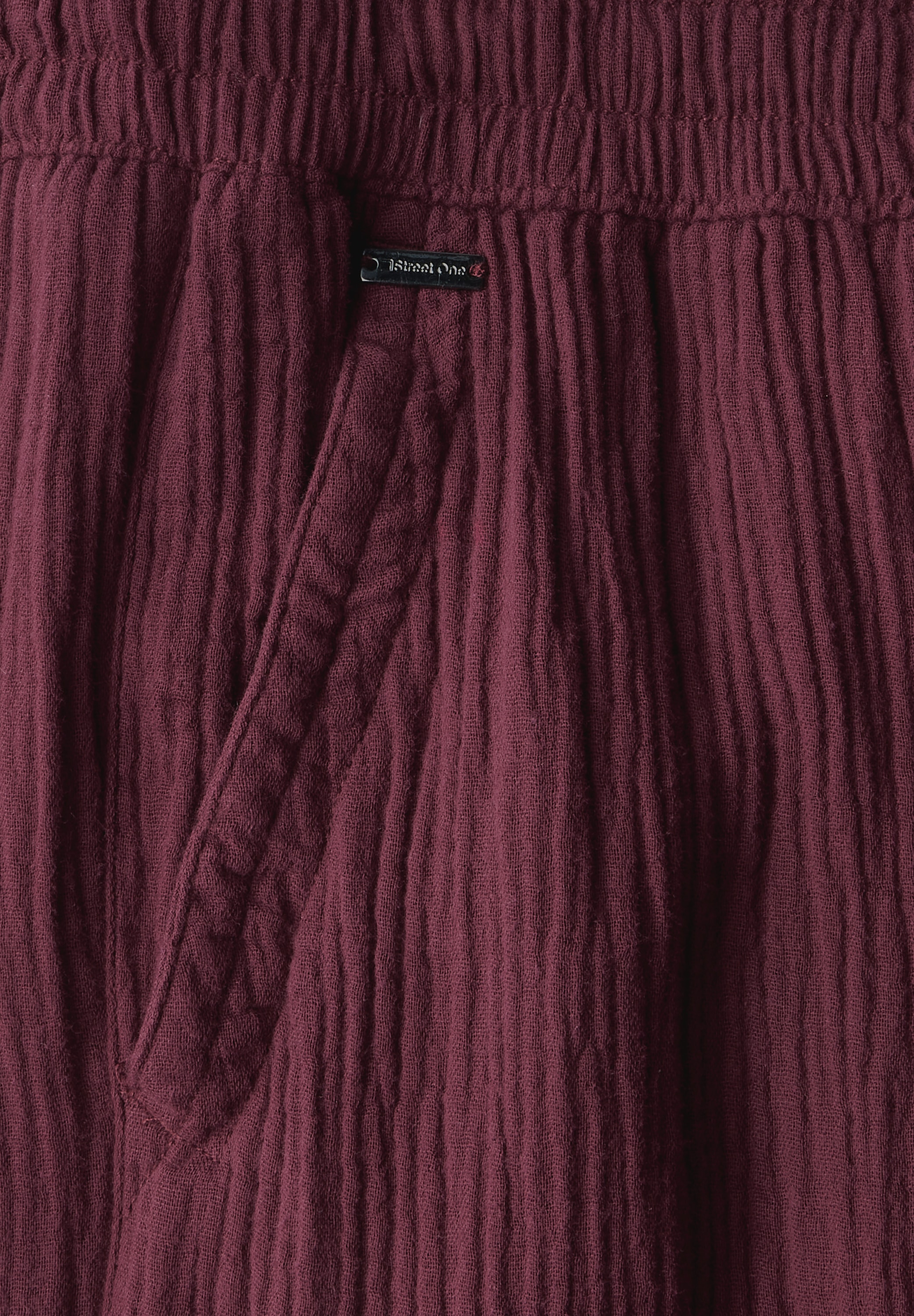 STREET ONE Stoffhose, High Waist