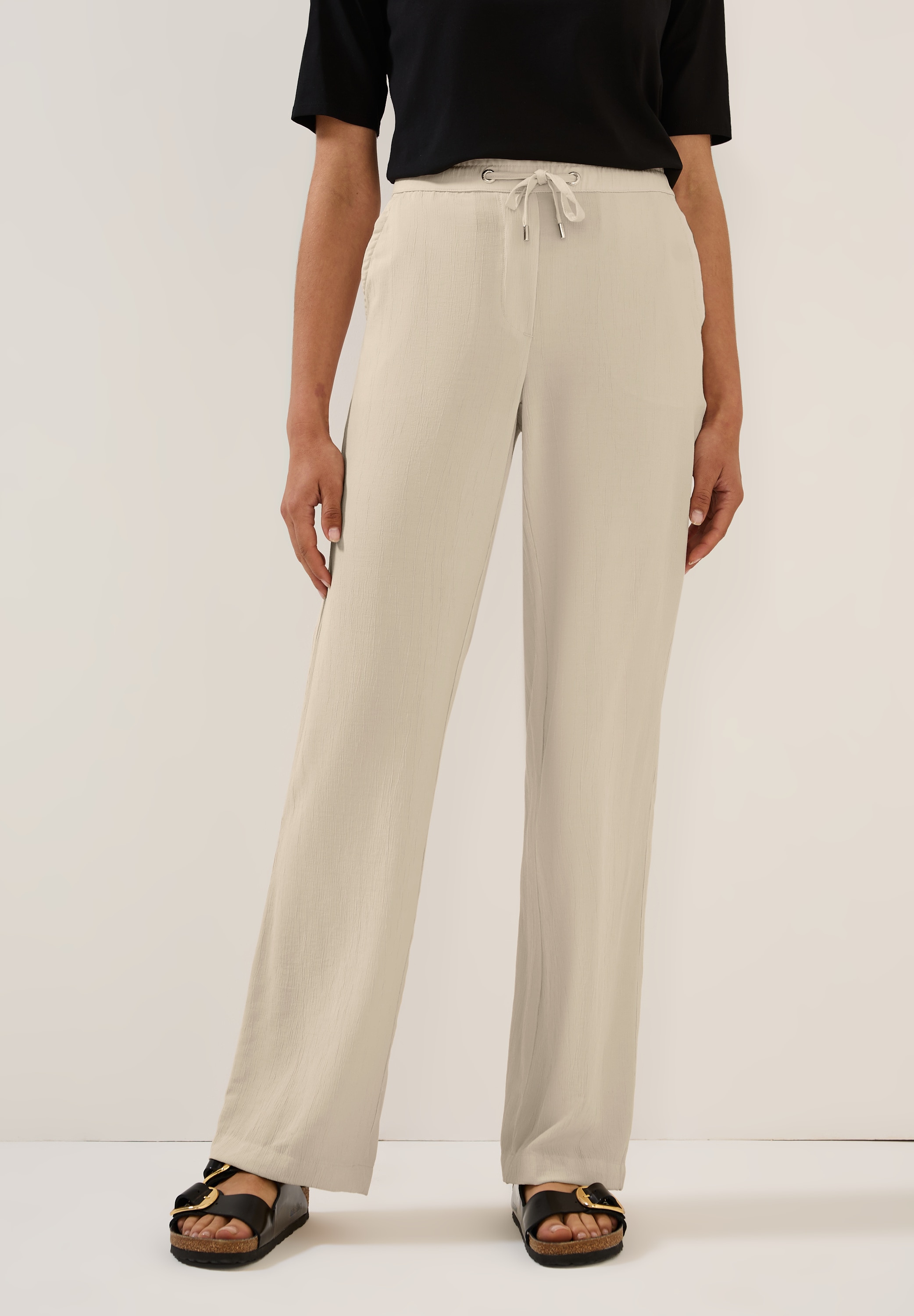Cecil Stoffhose, High Waist günstig online kaufen