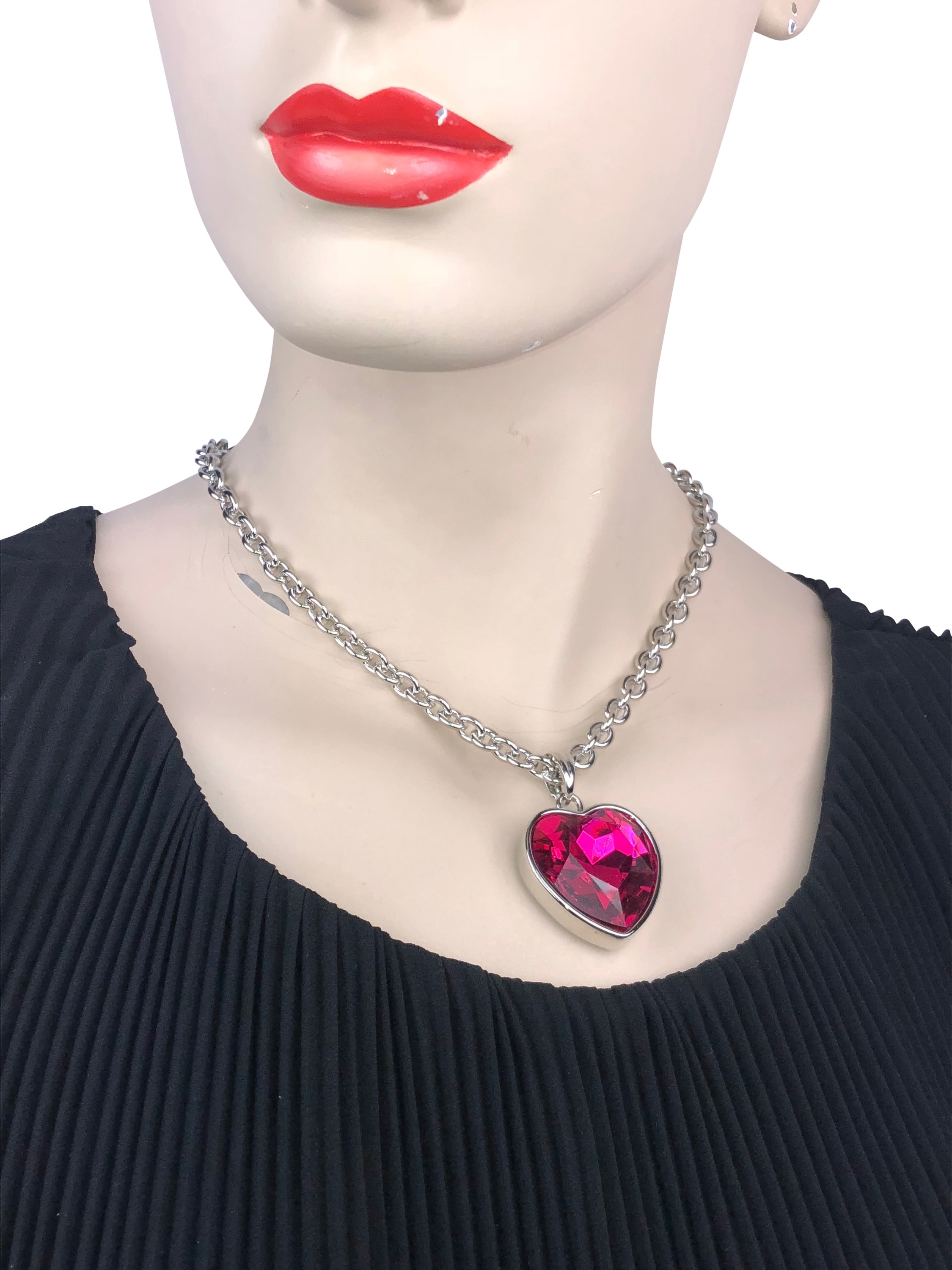 Allgäu Rebell Kette mit Anhänger "Rosalind" mit Herzanhänger günstig online kaufen