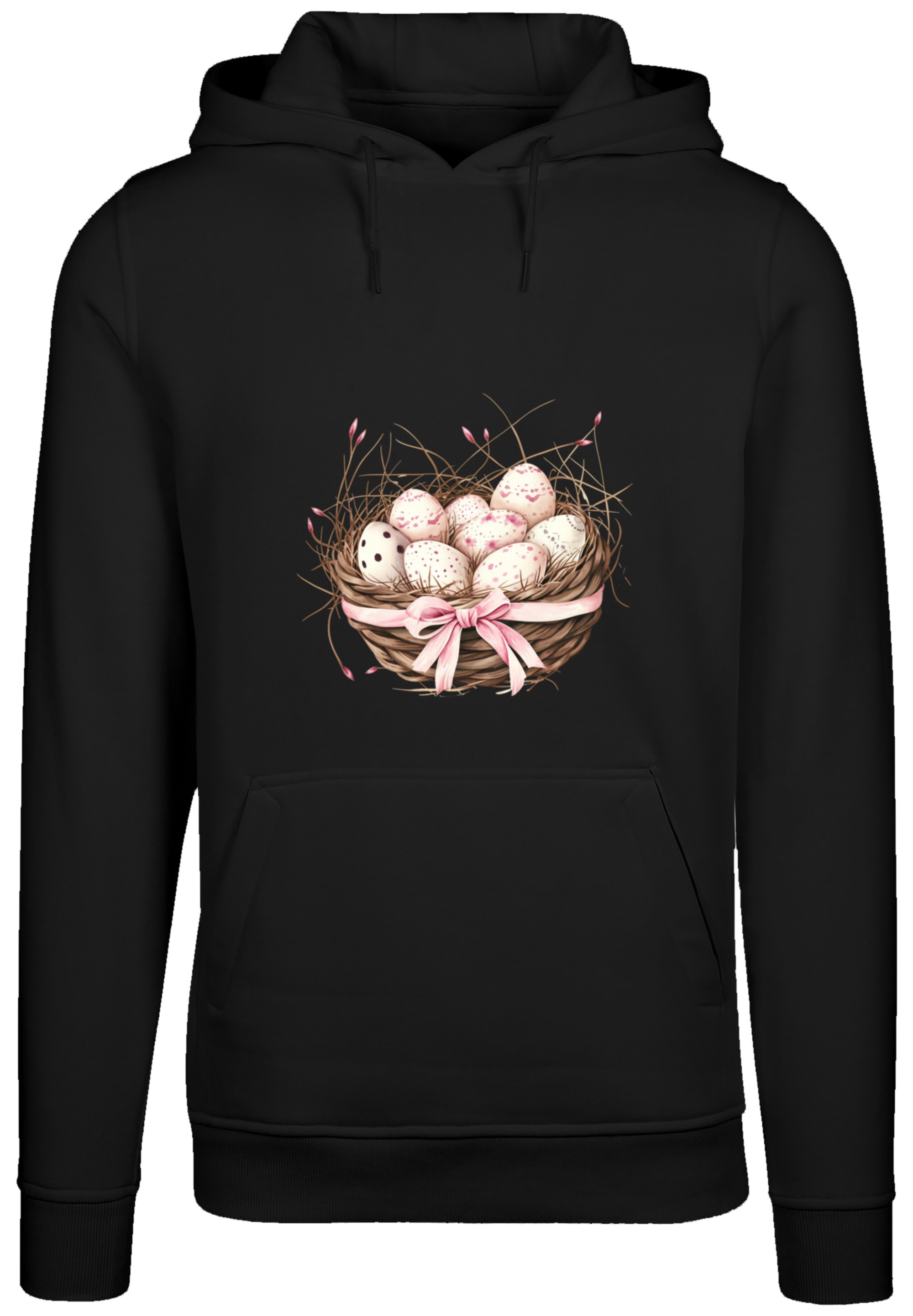 F4NT4STIC Kapuzenpullover »Osterei Nest Korb Dekor«, Premium Qualität
