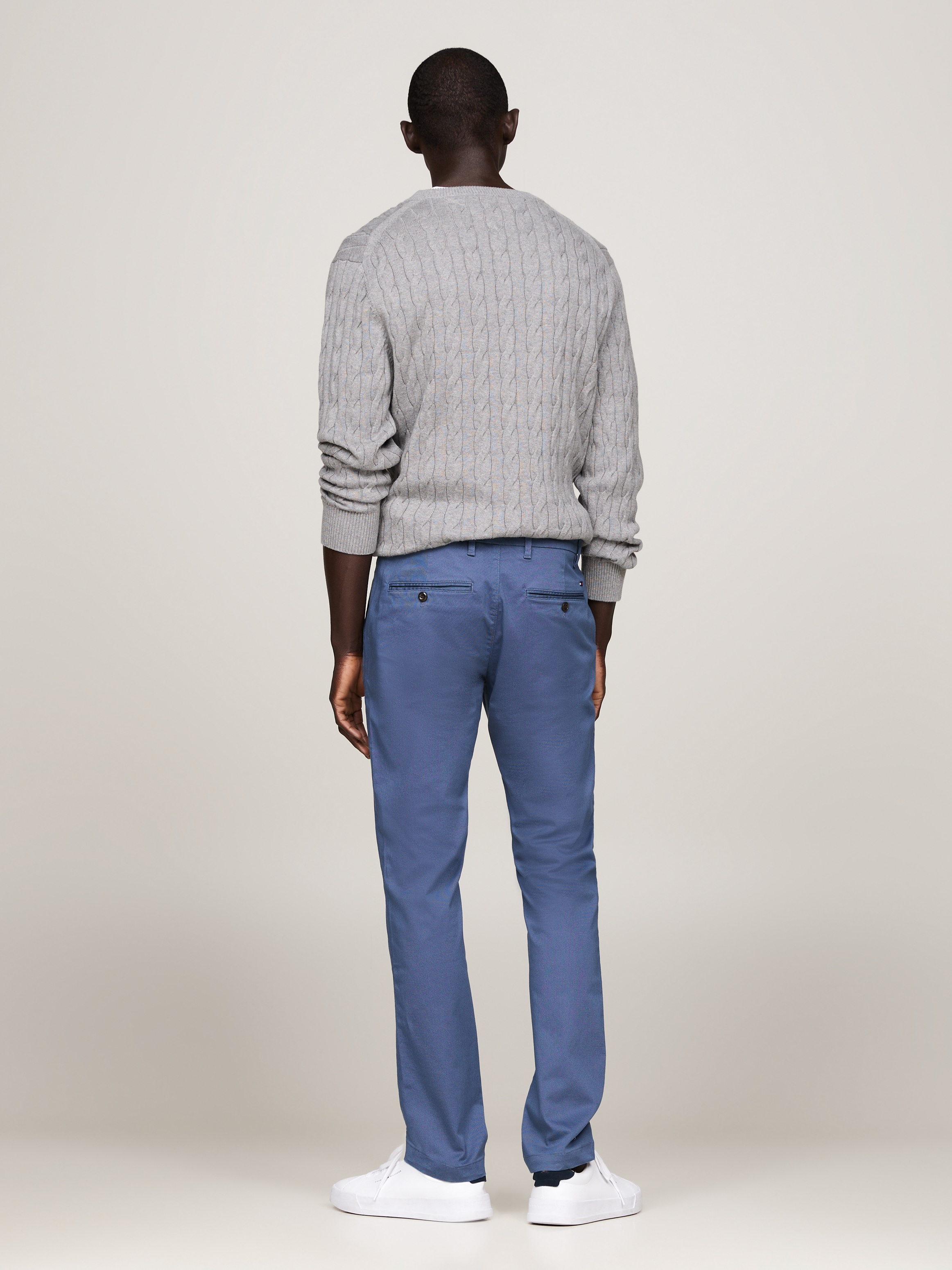 Tommy Hilfiger Chinohose »CHINO BLEECKER PRINTED STRUCTURE«