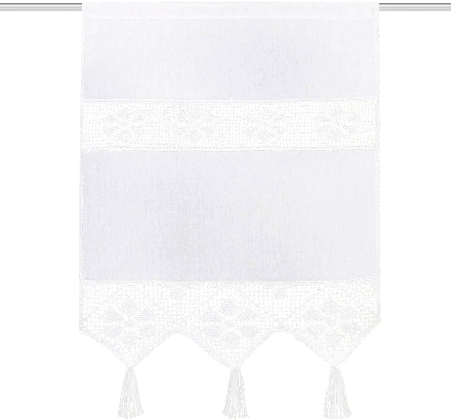 HOME WOHNIDEEN Vorhang "TONI" Stangendurchzug 1 Stk. tlg. Fensterbehang mit günstig online kaufen