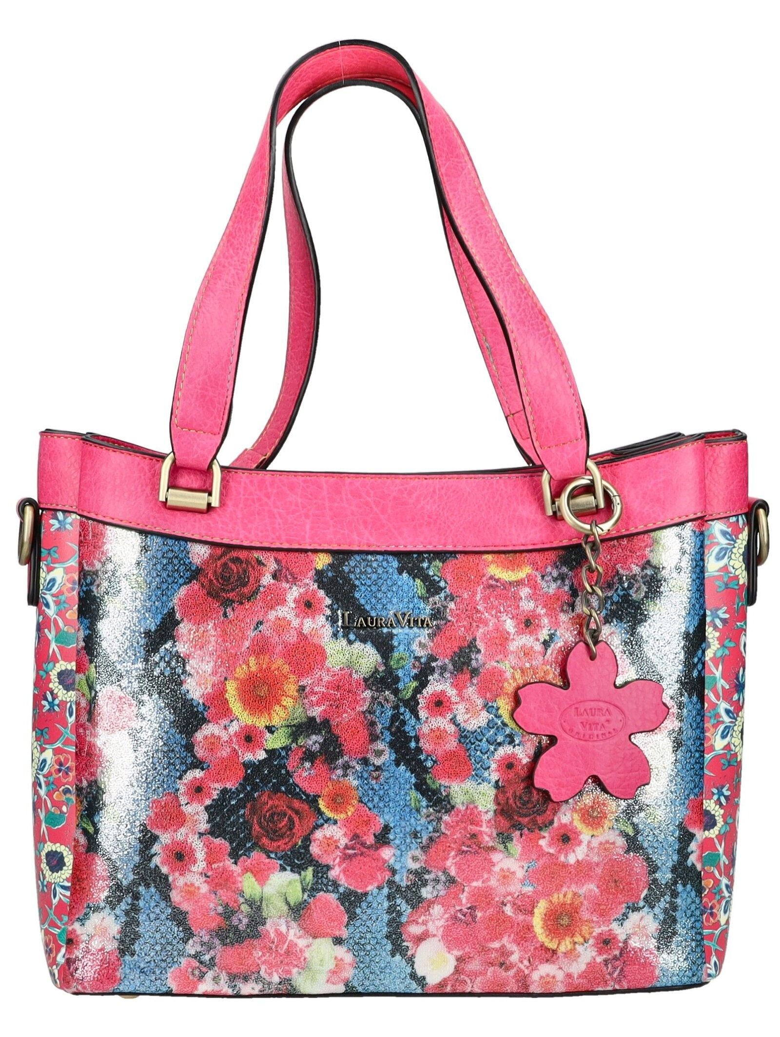 LAURA VITA Henkeltasche "LAURA VITA Taschen Lederimitat/Textil" günstig online kaufen