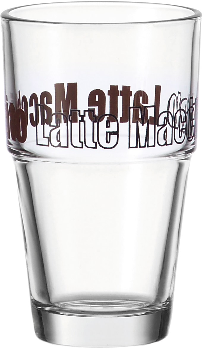 LEONARDO Latte-Macchiato-Glas »Solo« 410 ml, 6-teilig