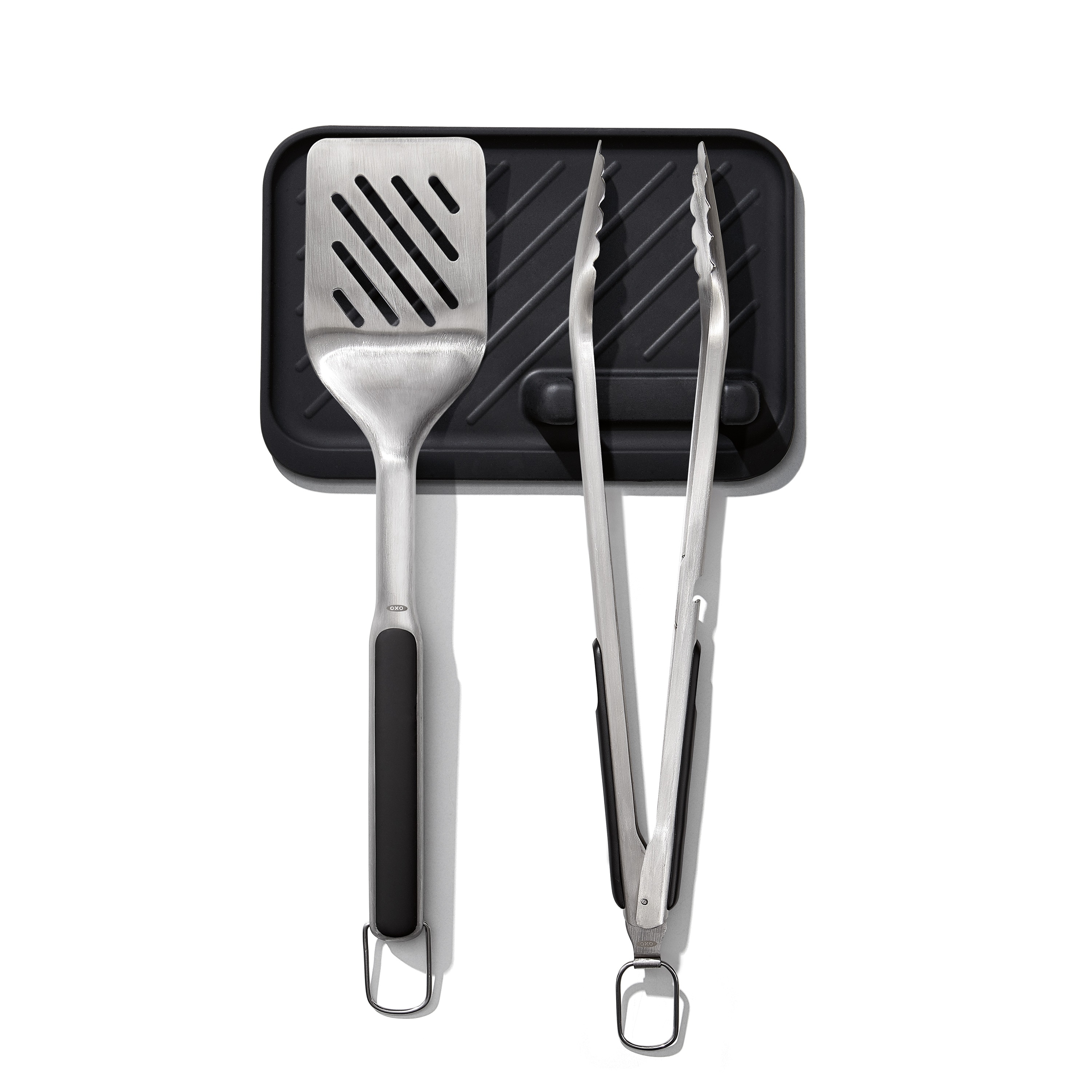OXO Good Grips Grillbesteck-Set "3-teiliges Wender- & Zangen-Set"