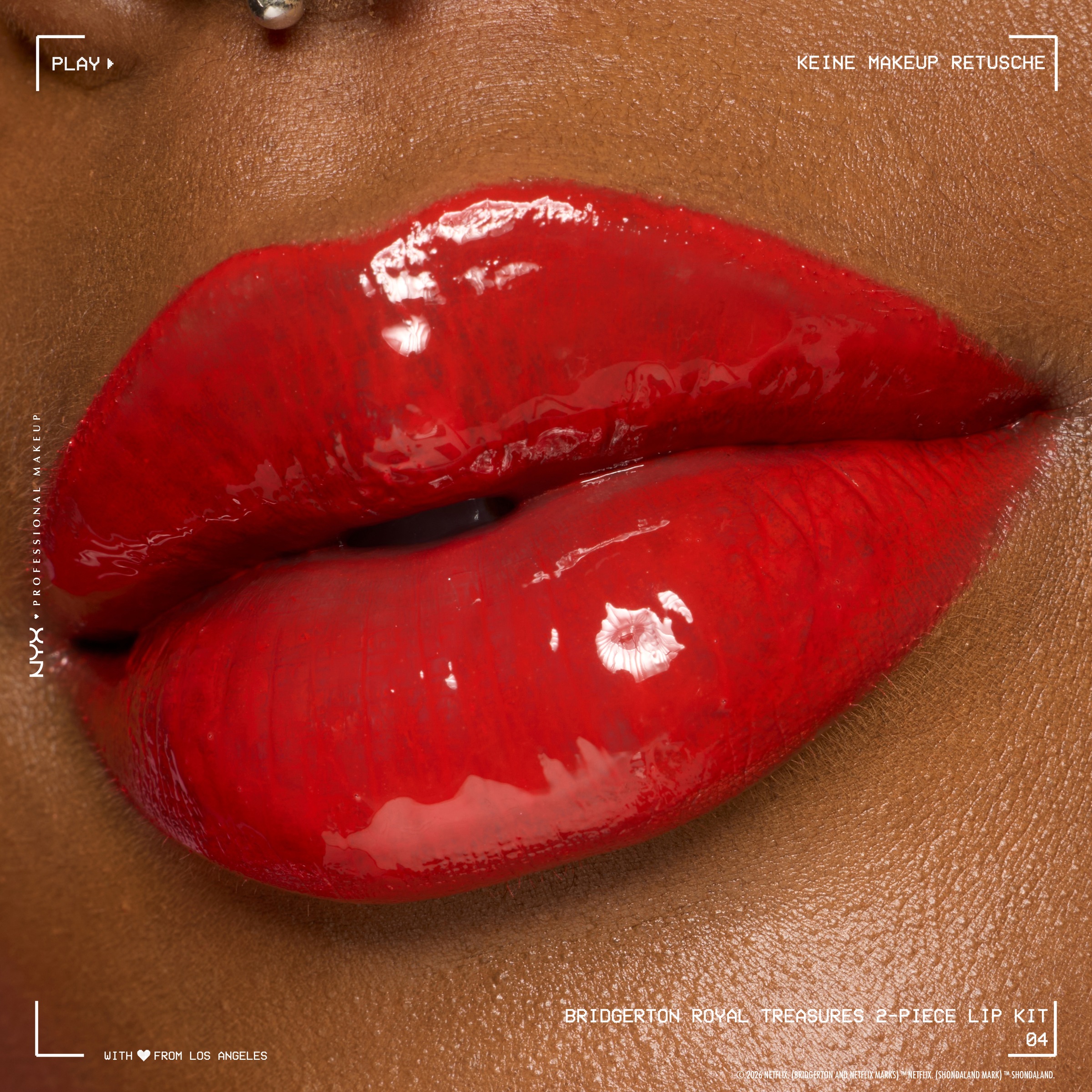 NYX PROFESSIONAL MAKEUP Schmink-Set »BRIDGERTON ROYAL TREASURES LIP KIT« Royal Butter Gloss und Royal Lip Liner