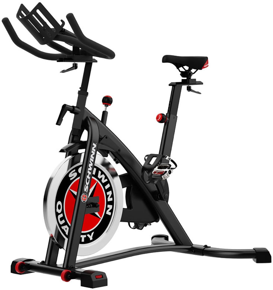 SCHWINN FITNESS Heimtrainer "Schwinn 700IC", ohne Unterlegmatte, schwarz, Heimtrainer, 136 kg max. Benutzergewicht, Fahrrad