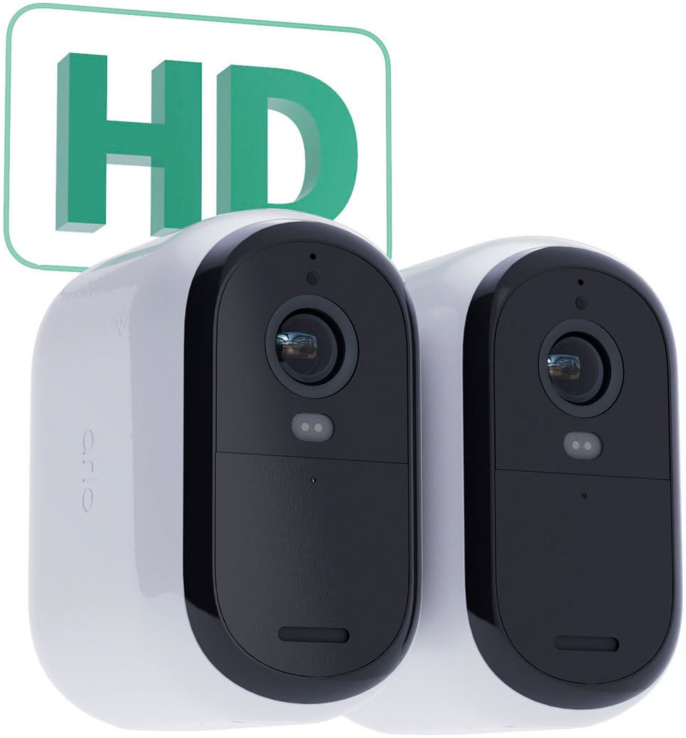 ARLO Smart Home Kamera »ESSENTIAL 2 XL FHD Outdoor Camera 2er-Pack«, Außenbereich, (2 tlg.)