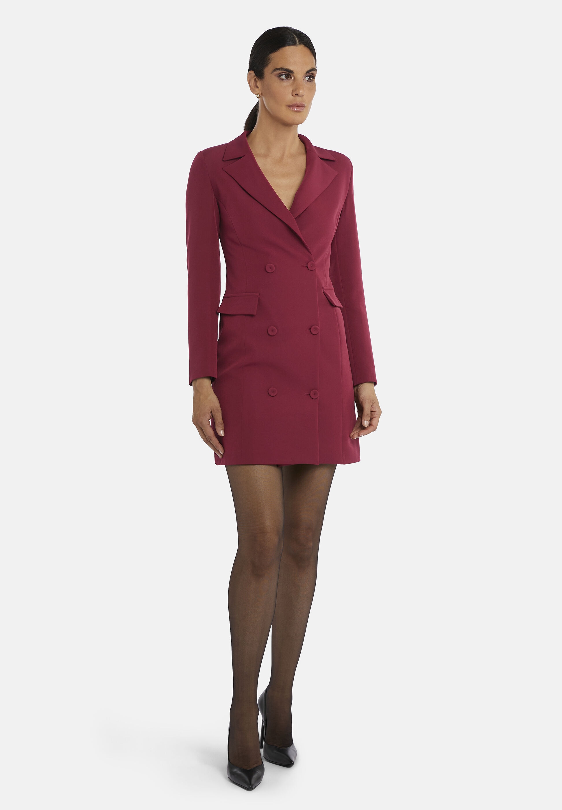 Nicowa Abendkleid »Liora« Ohne Taschen aus Twill