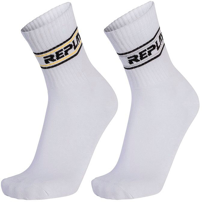 Tennissocken »SHORT TENNIS half terry Logo&Two Stripe 2Prs Banderole«, mit gerippten...