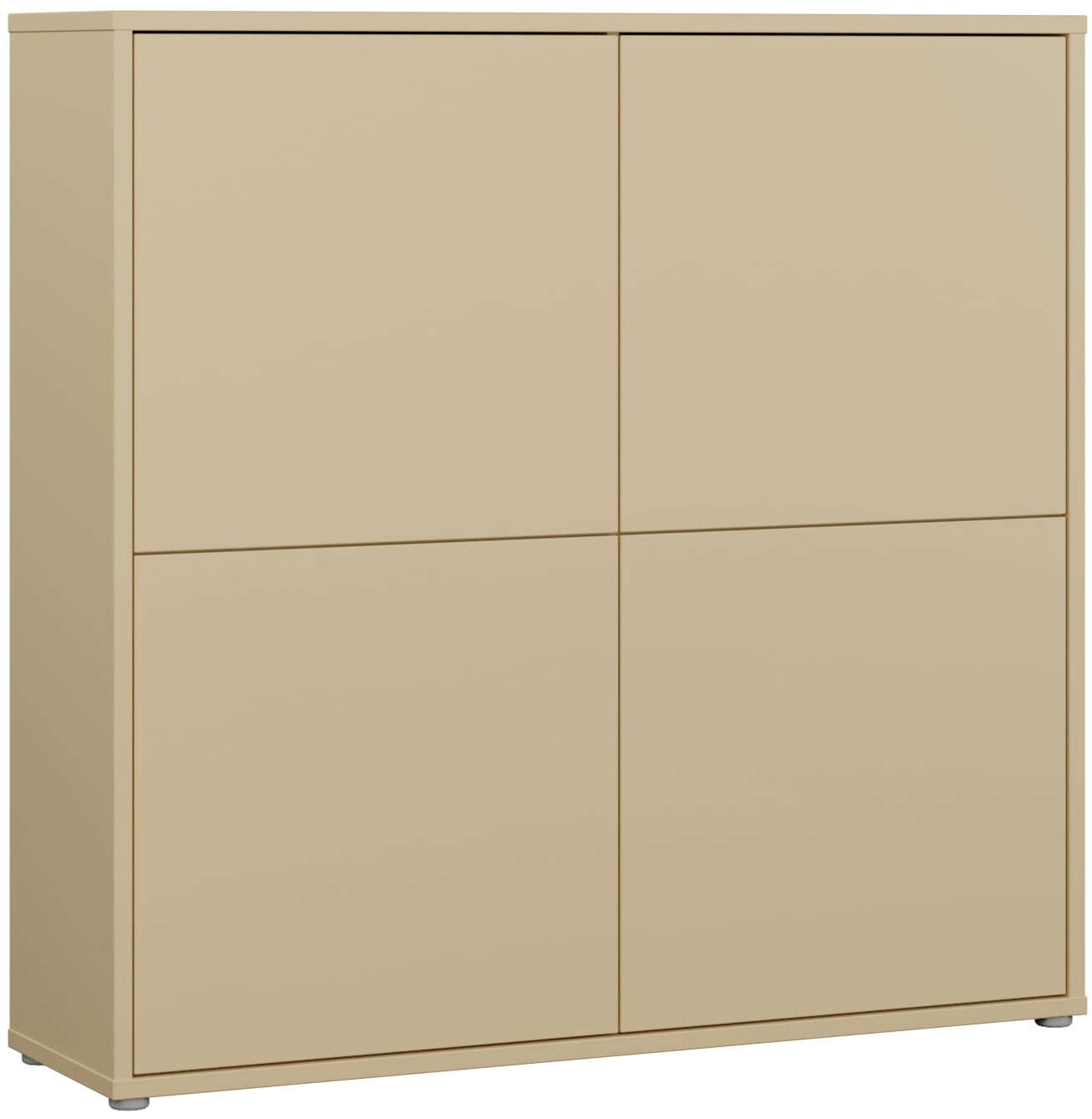 FORTE Highboard »Alice Springs« Grifflos,Push to open, Stauraum