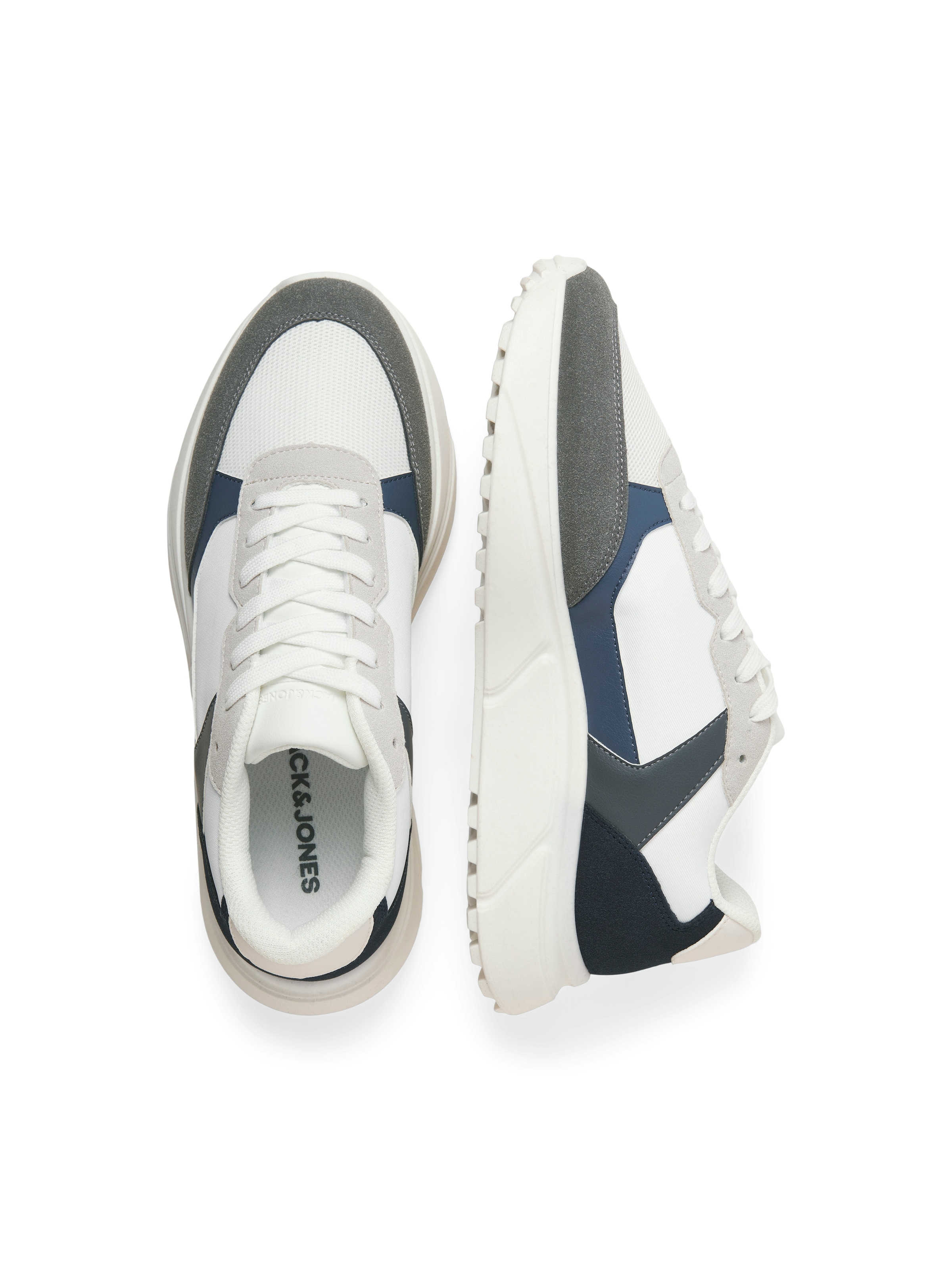 Jack & Jones Sneaker »JFWASPIRE«  Plateausneaker, Schnürschuh, Freizeitsneaker mit leichter Laufsohle
