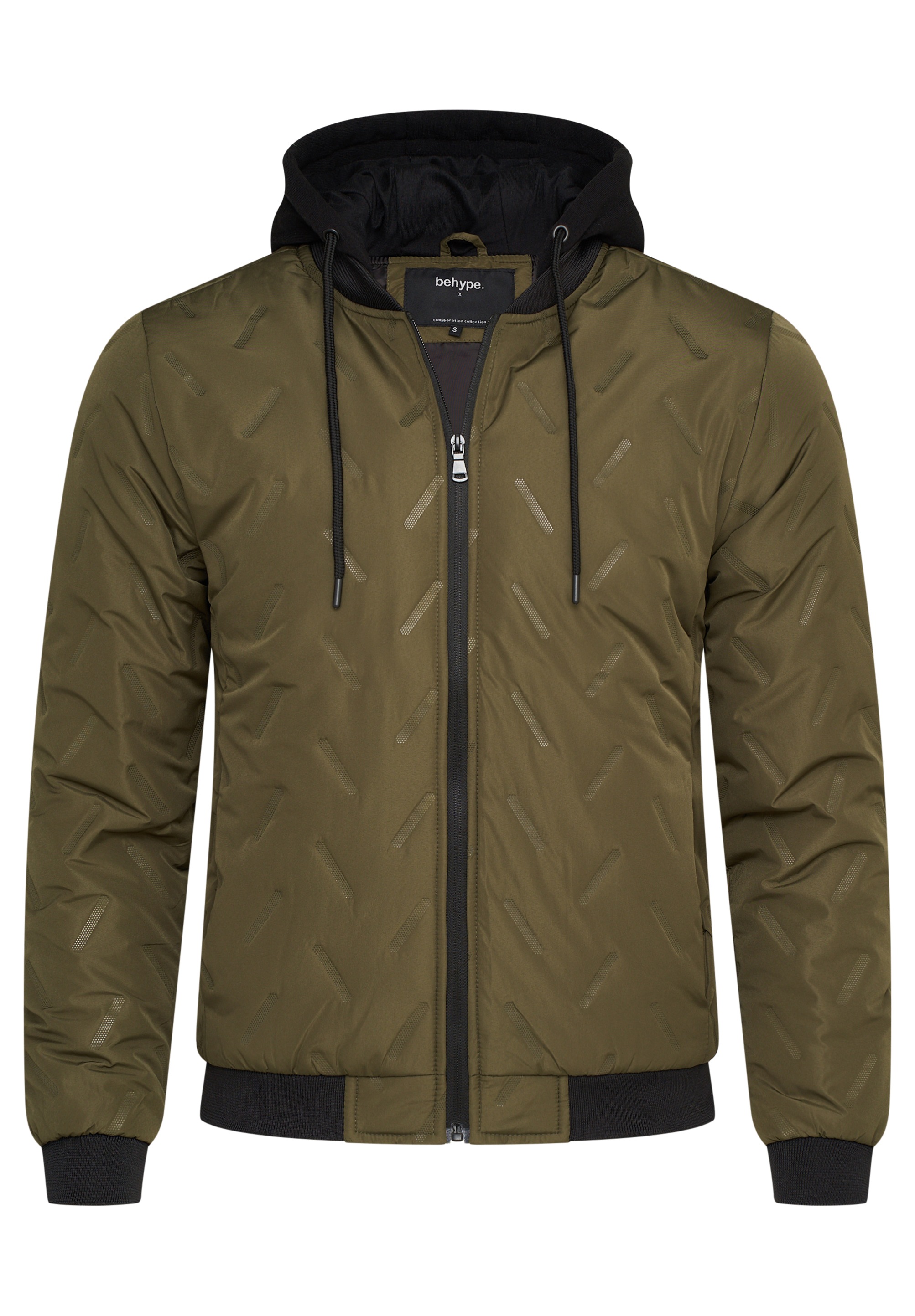 behype Steppjacke »BHMUS«, mit Kapuze