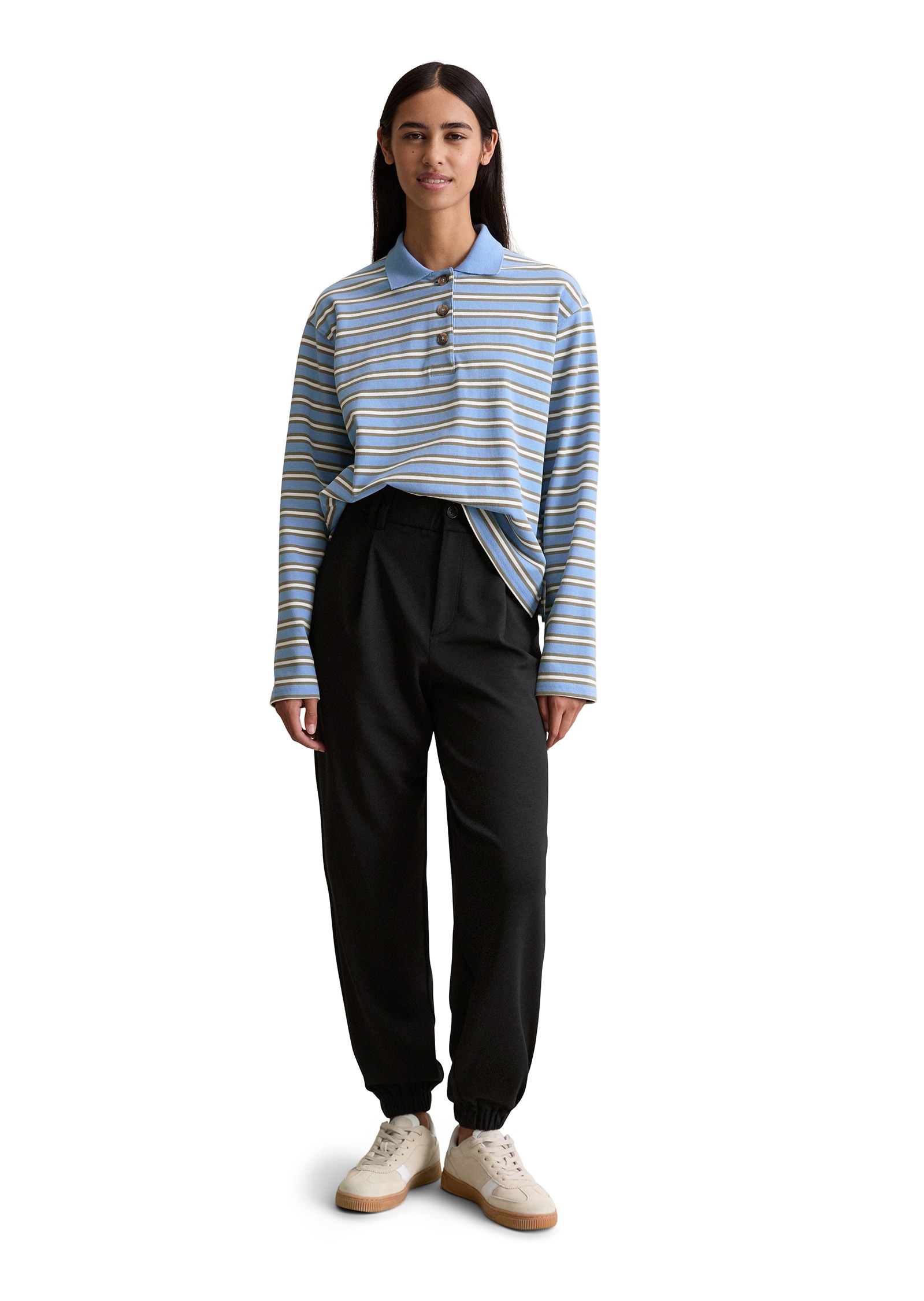 Marc O'Polo DENIM Chinohose »aus Interlock-Qualität«