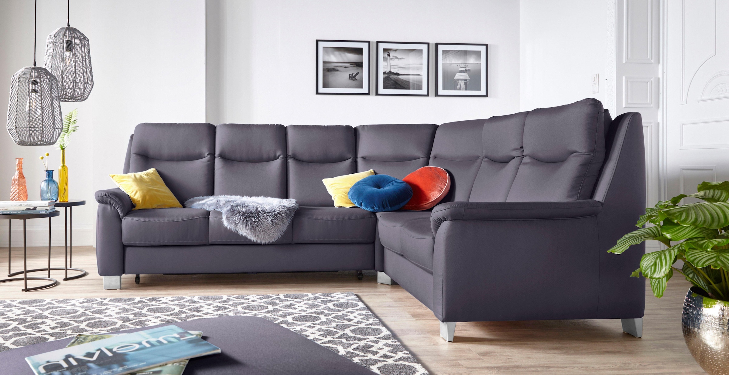 sit&more Sit&more Ecksofa »Boccaccio L-Form« su...