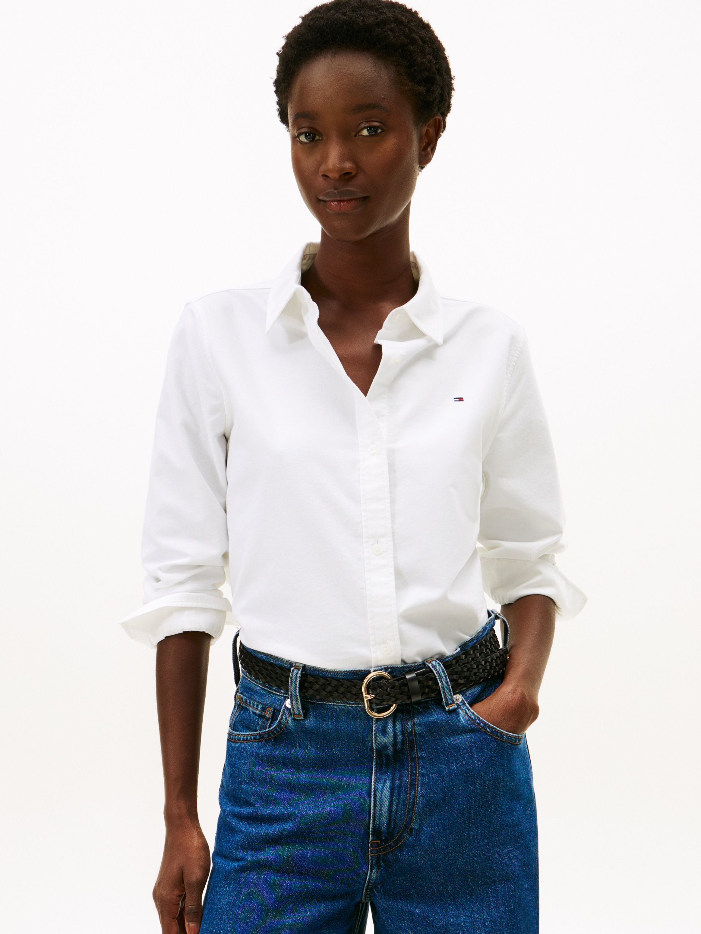 Tommy Hilfiger Hemdbluse "COTTON EASY SHIRT" günstig online kaufen