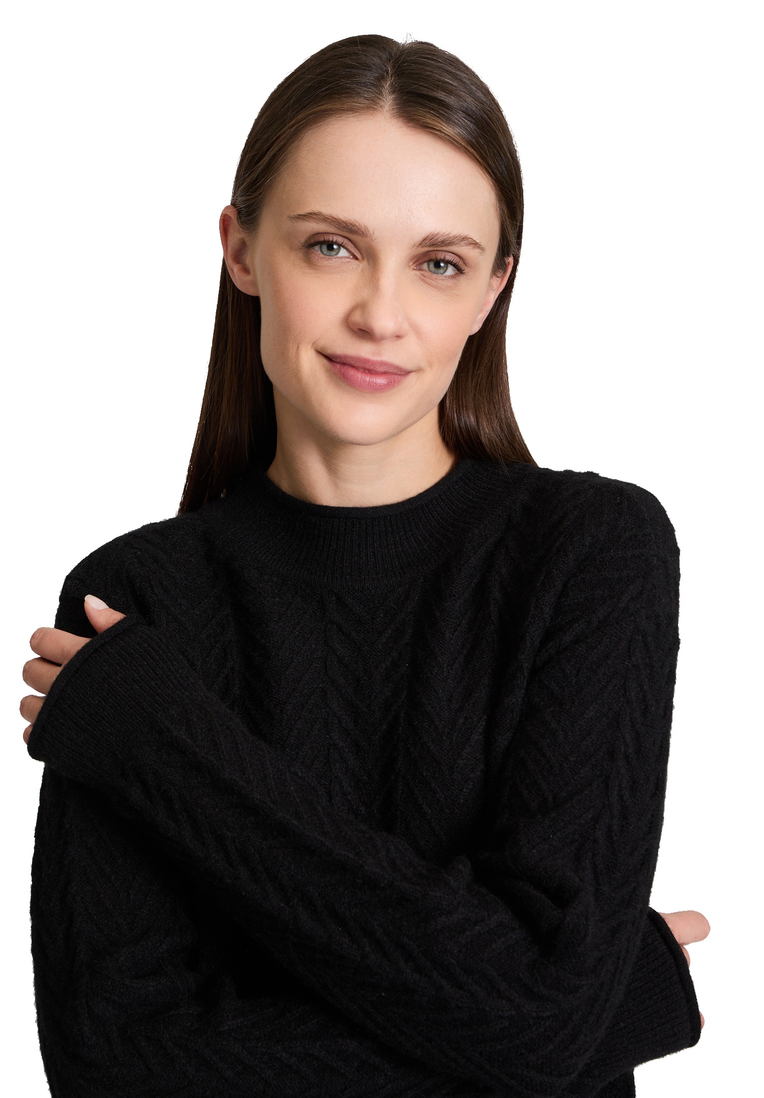 Betty Barclay Strickpullover »Betty Barclay Damen Grobstrick-Pullover mit Struktur«, (1 tlg.), Struktur