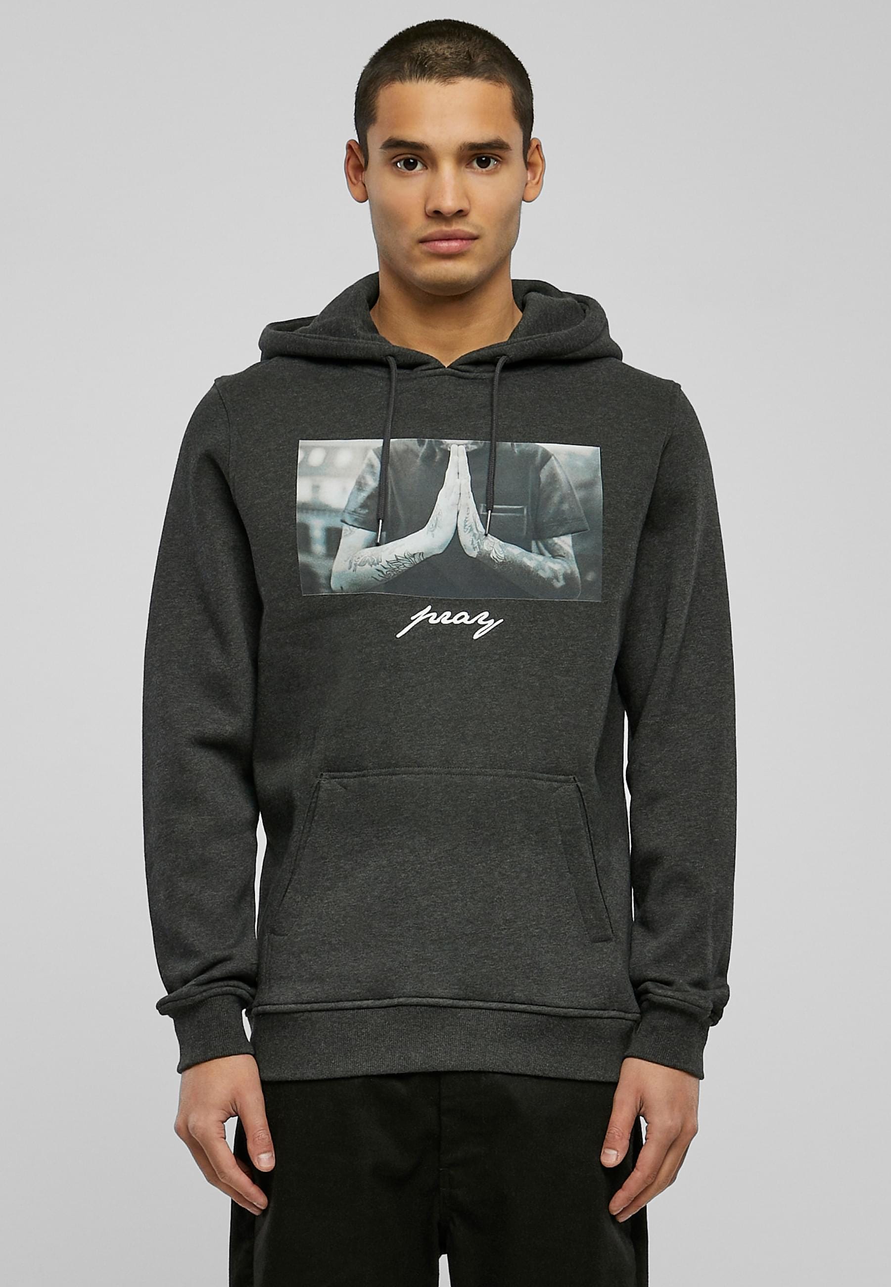 MisterTee Sweatshirt »MisterTee Herren Pray Hoody«, 1 Stk.
