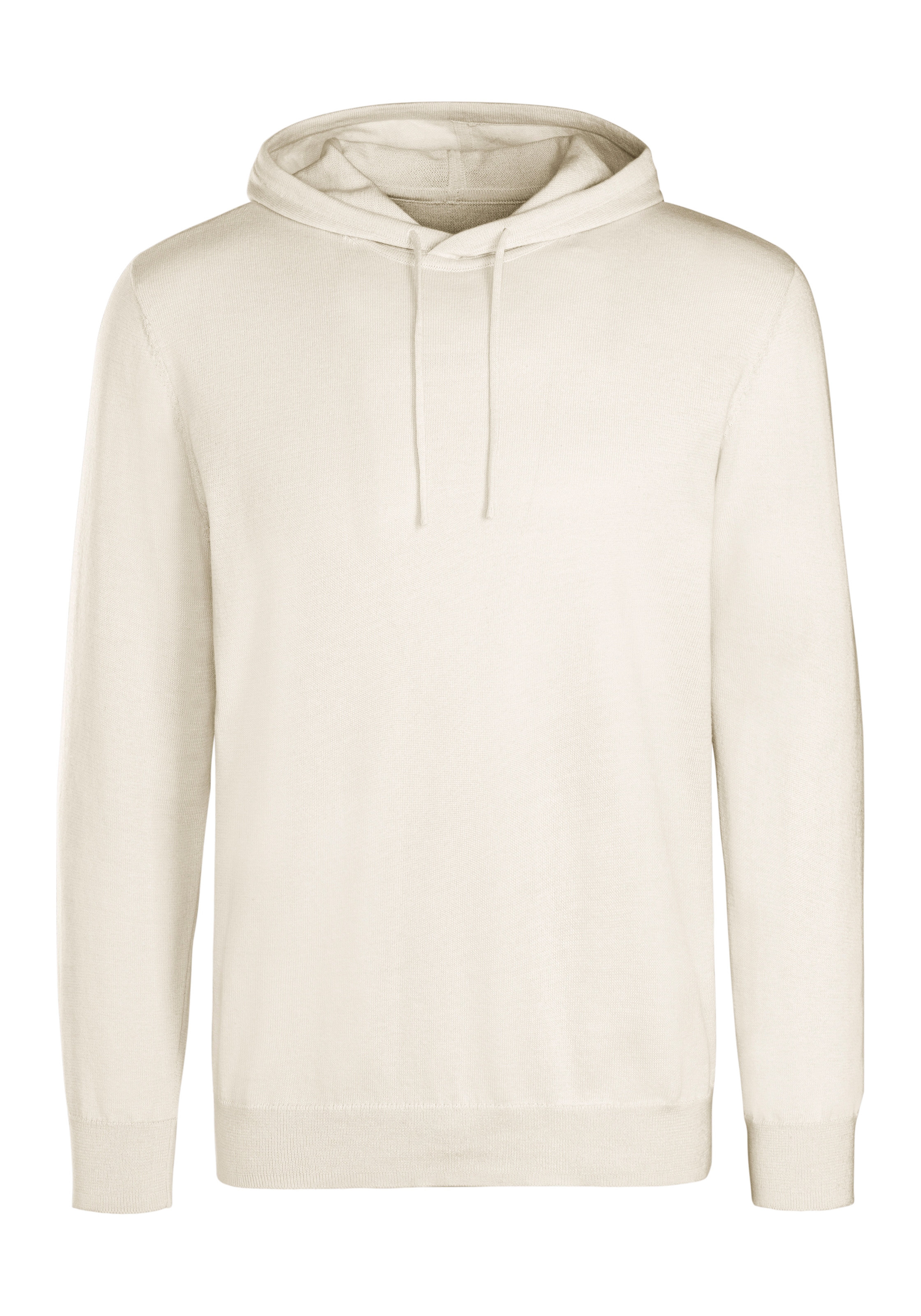 H.I.S Hoodie », Strickpullover mit Kapuze«, Feinstrick aus pflegeleichter Baumwollmischung
