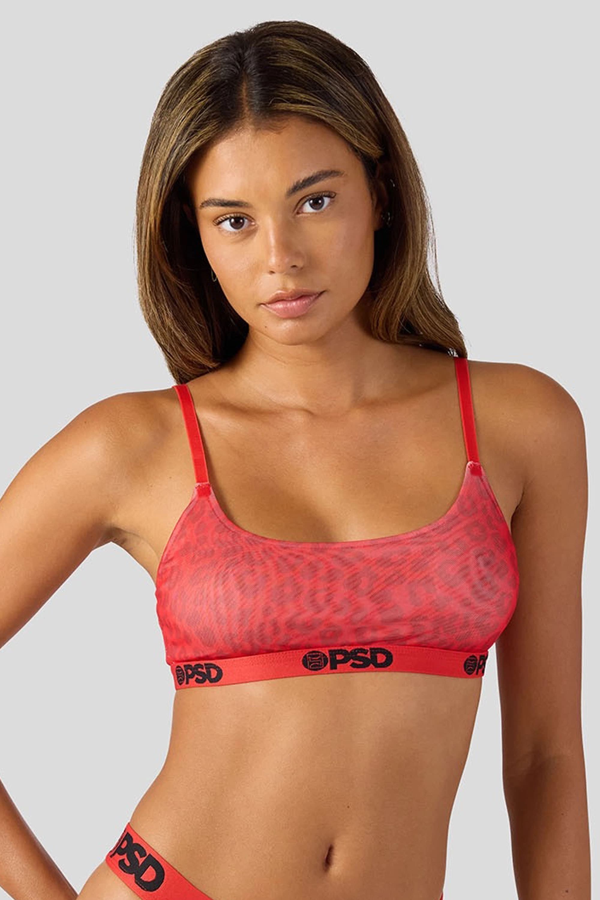 PSD Underwear Bralette-BH »LEO MESH SBL Damen«