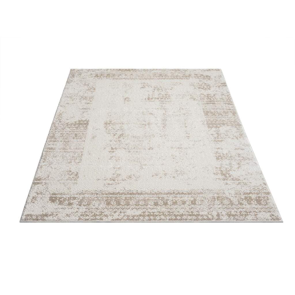 Carpet City Teppich »ANTIK232«, rechteckig, 10 mm Höhe, Kurzflor, 3D-Optik, Klassisch-Modern für Wohnzimmer, Schlafzimmer