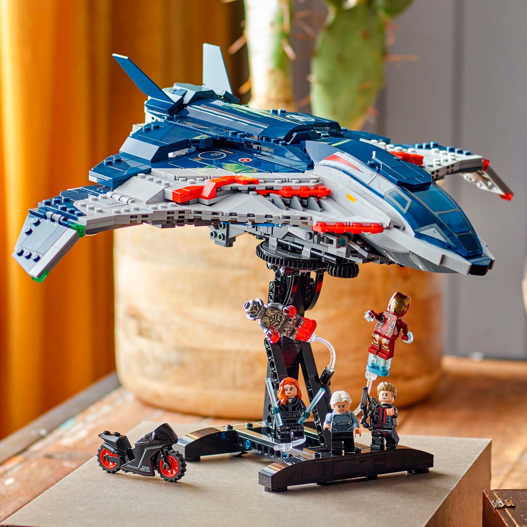 LEGO® Konstruktionsspielsteine »Avengers: Age of Ultron Quinjet (76325), LEGO Super Heroes«, (1131 St.), Made in Europe