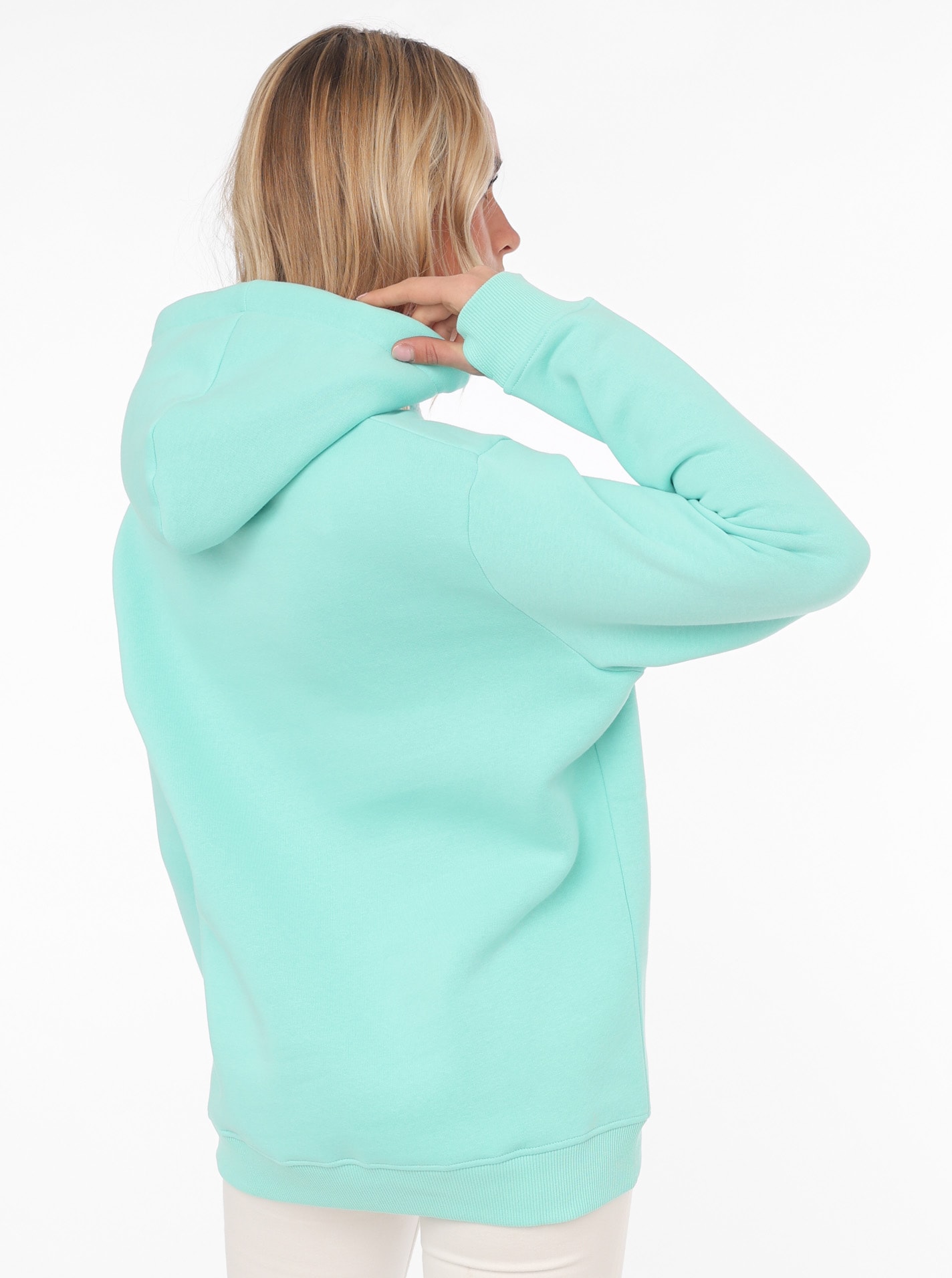 Zwillingsherz Hoodie »"Frei sein"«, mit maritimen Design, Kängurutaschen und Stickerei