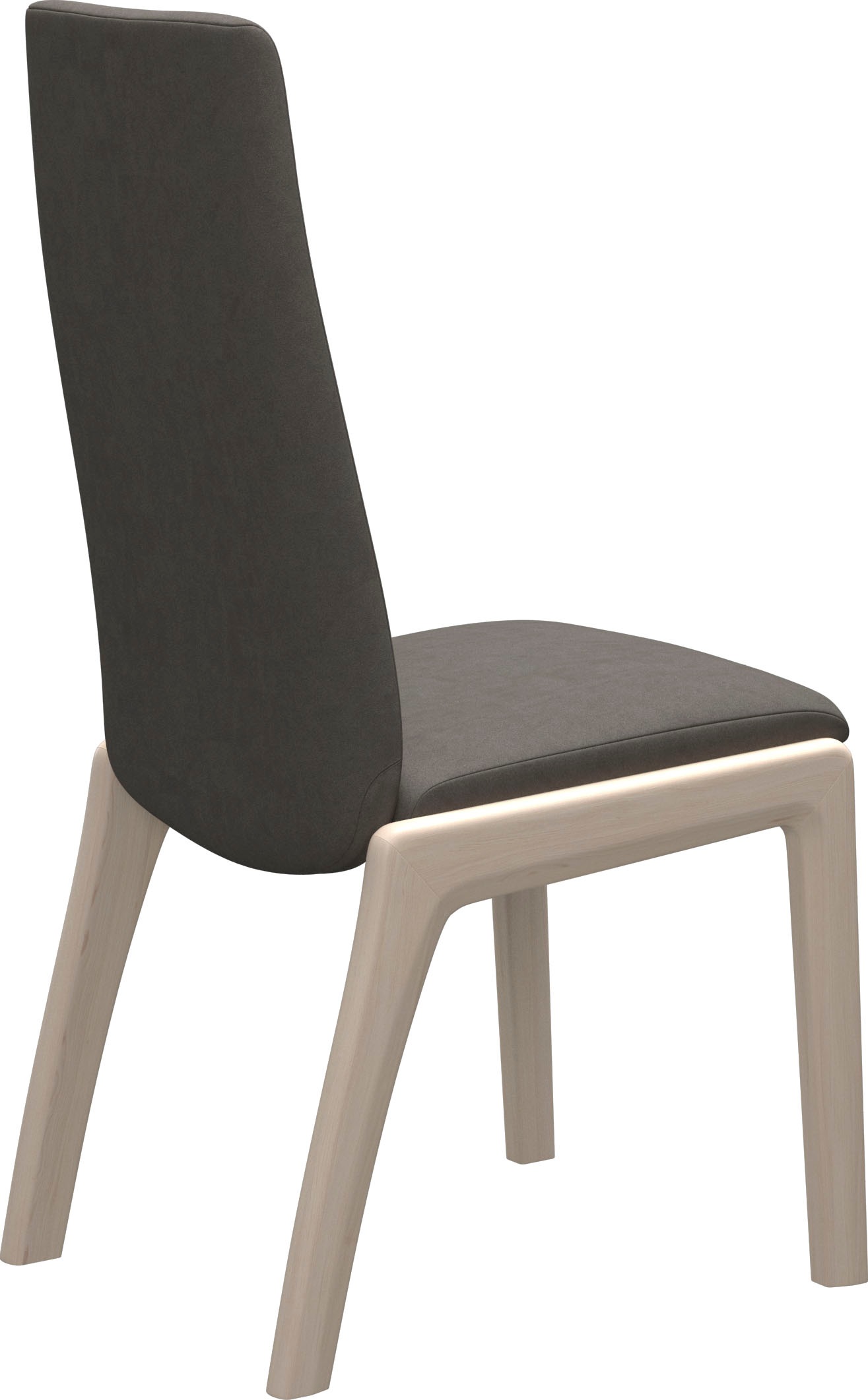 Stressless® Polsterstuhl »Laurel«, Microfaser DINAMICA, Low Back, Größe L, mit abgerundeten Beinen in Eiche gekalkt