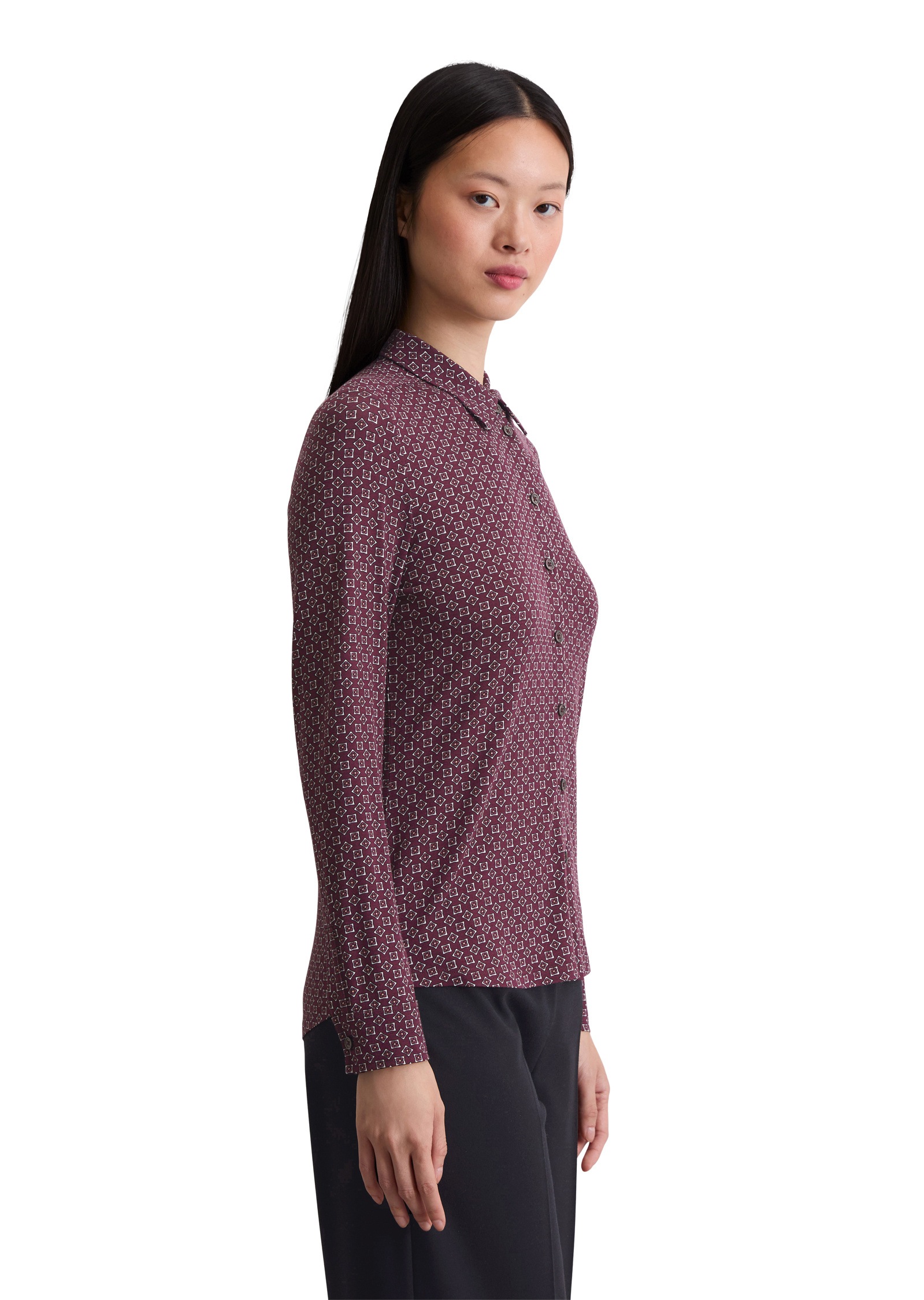 Marc OPolo Blusenshirt "aus LENZING™ ECOVERO™" günstig online kaufen