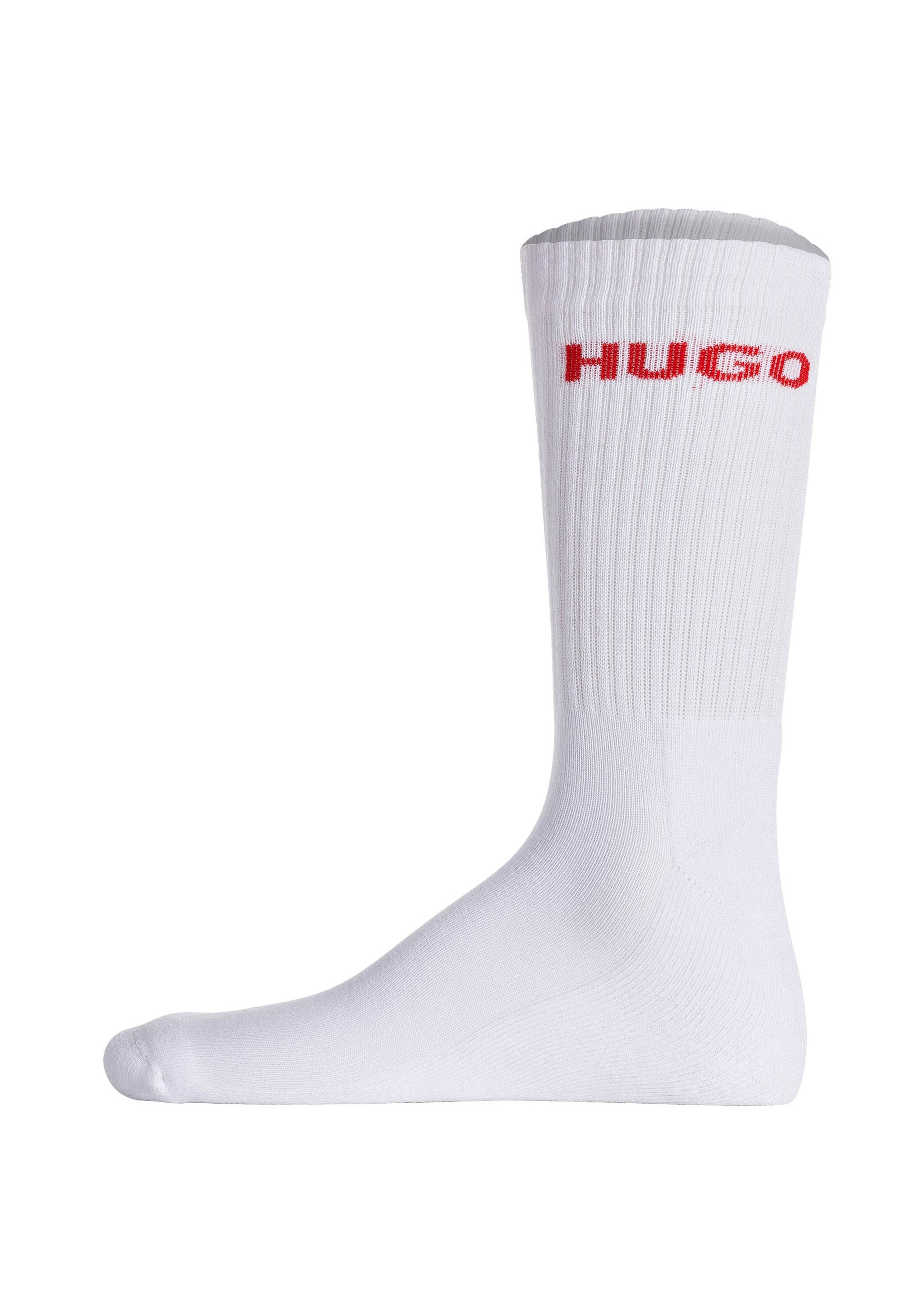 HUGO Kurzsocken »Socken 6P QS RIB LOGO CC 6er Pack«