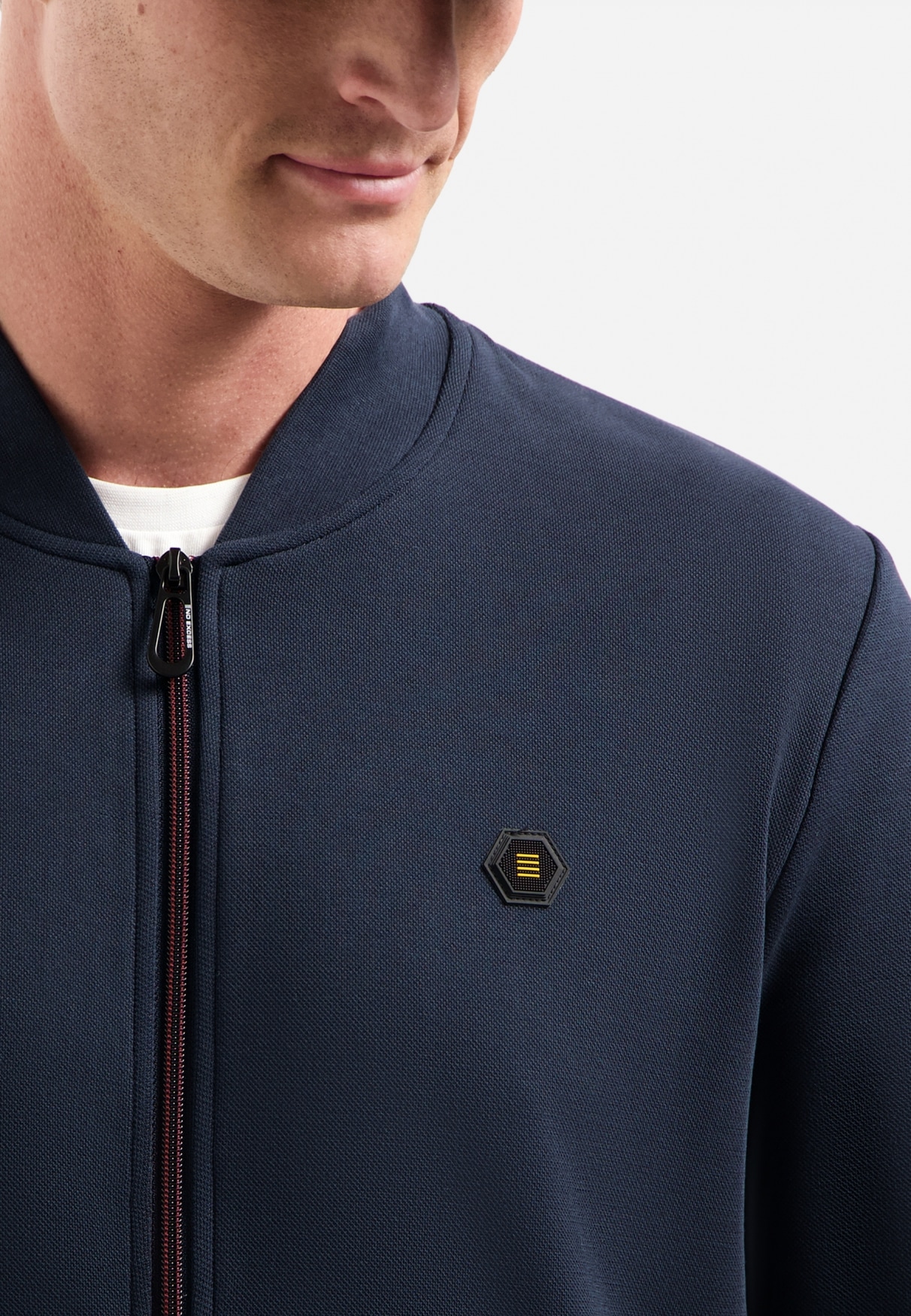 NO EXCESS Sweater »No Excess Bomberweste von Timeless Basics«
