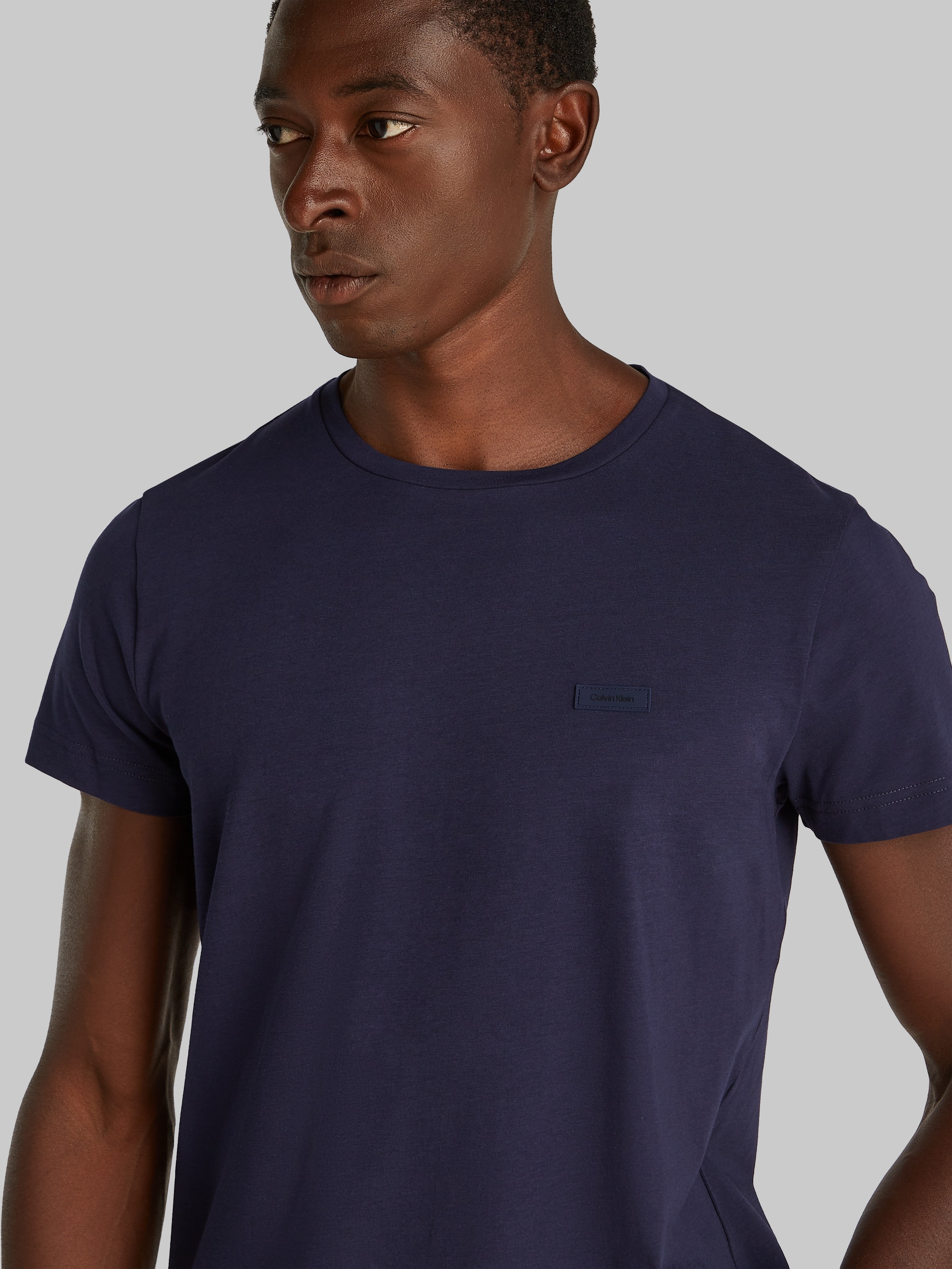 Calvin Klein T-Shirt "STRETCH SLIM FIT T-SHIRT", mit Rundhalsausschnitt günstig online kaufen
