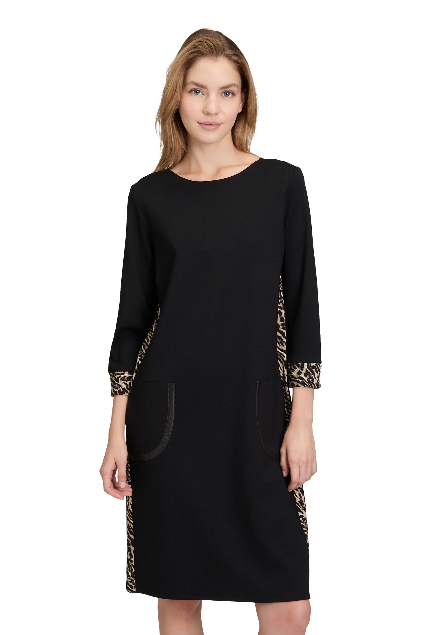 Betty Barclay Jerseykleid "Betty Barclay Damen Jerseykleid mit Eingrifftasc günstig online kaufen